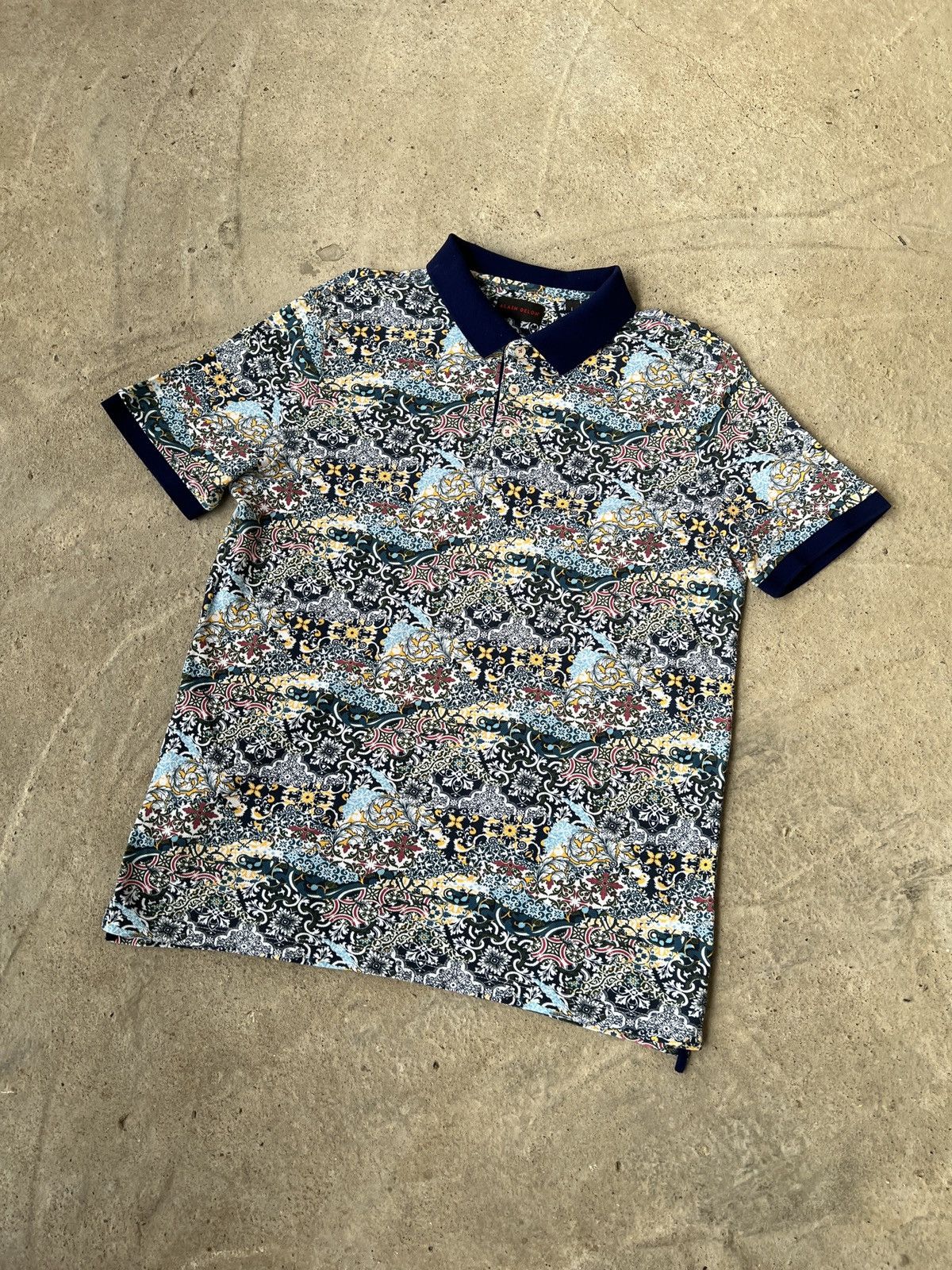 ALAIN DELON Alain Delon Polo Shirt Size US L / EU 52-54 / 3 - 1 Thumbnail