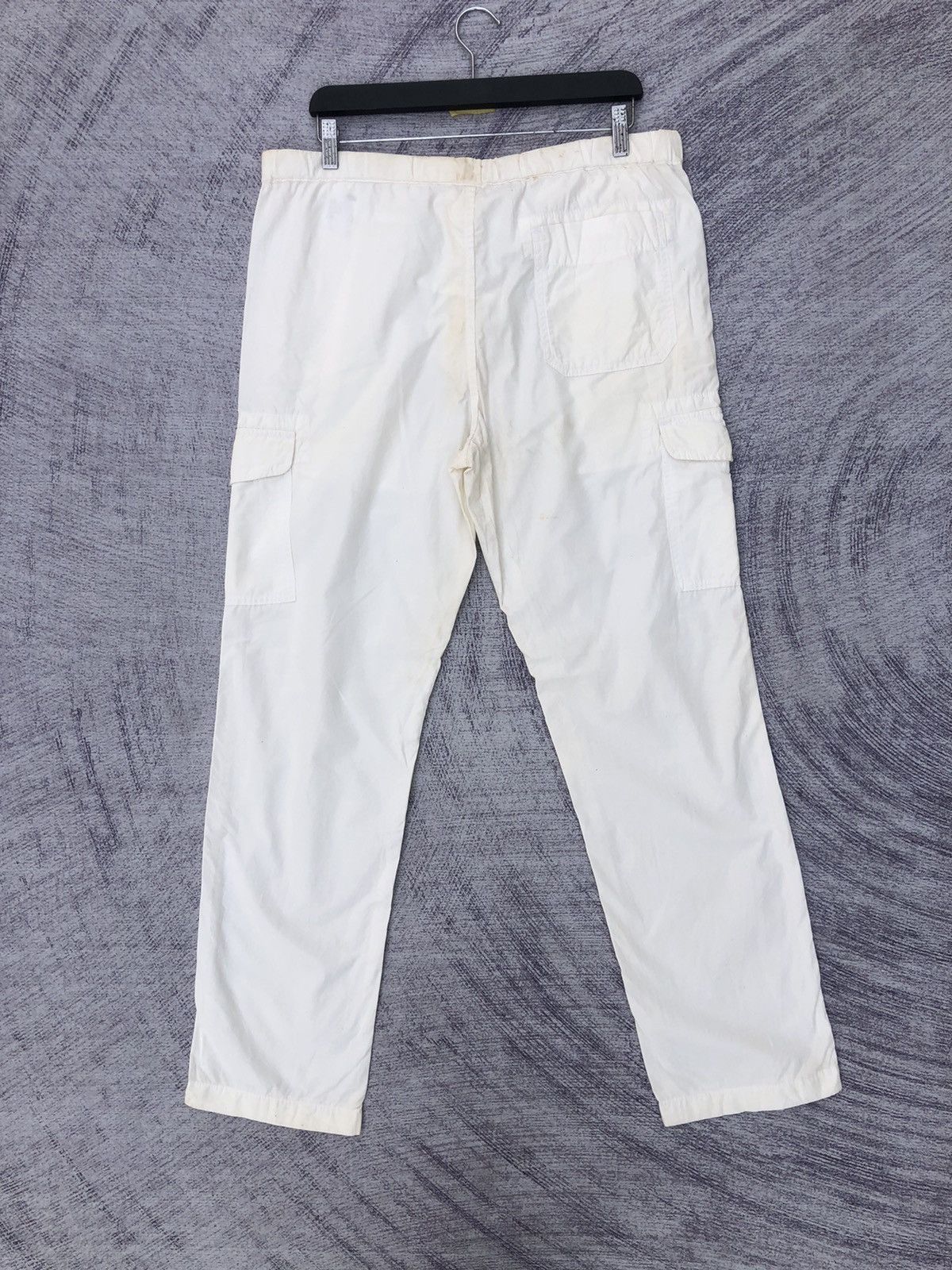 Designer × Japanese Brand Very Rare Cargo Pants Faded White Multipocket Tactical Size US 36 / EU 52 - 12 Thumbnail