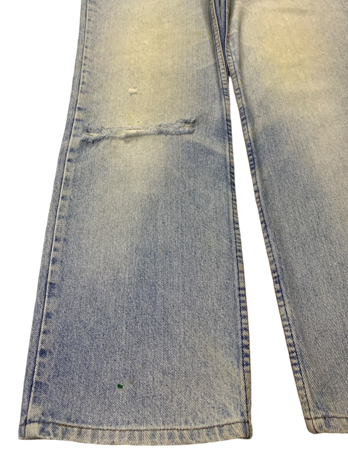 Levi's Vintage Levis Faded Mud Wash Distressed Baggy Jeans Size US 34 / EU 50 - 6 Thumbnail