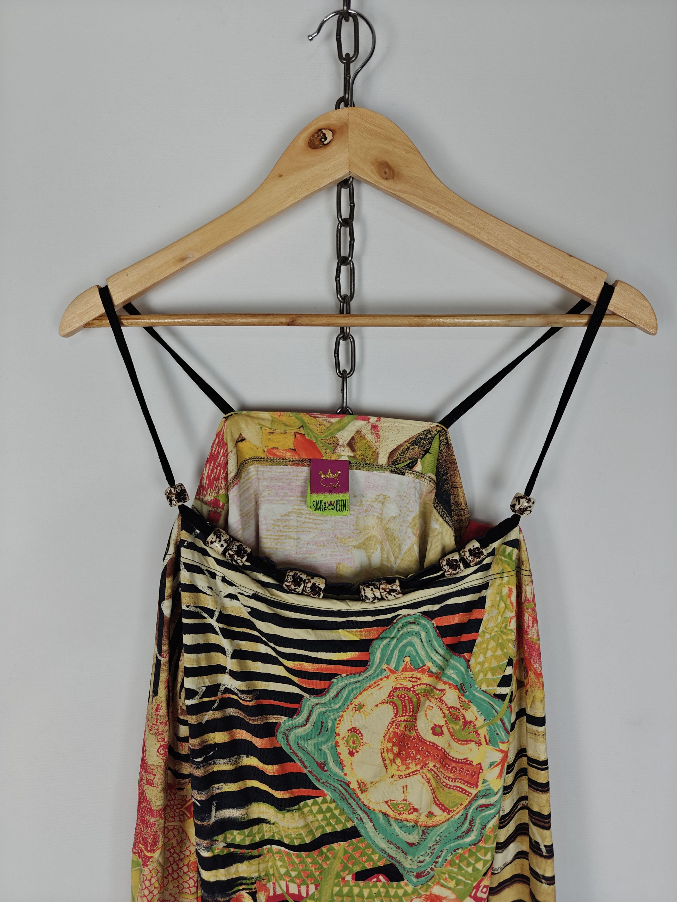 Other Save The Queen Multicolor Tunic Blouse size XL Size XL / US 12-14 / IT 48-50 - 2 Thumbnail