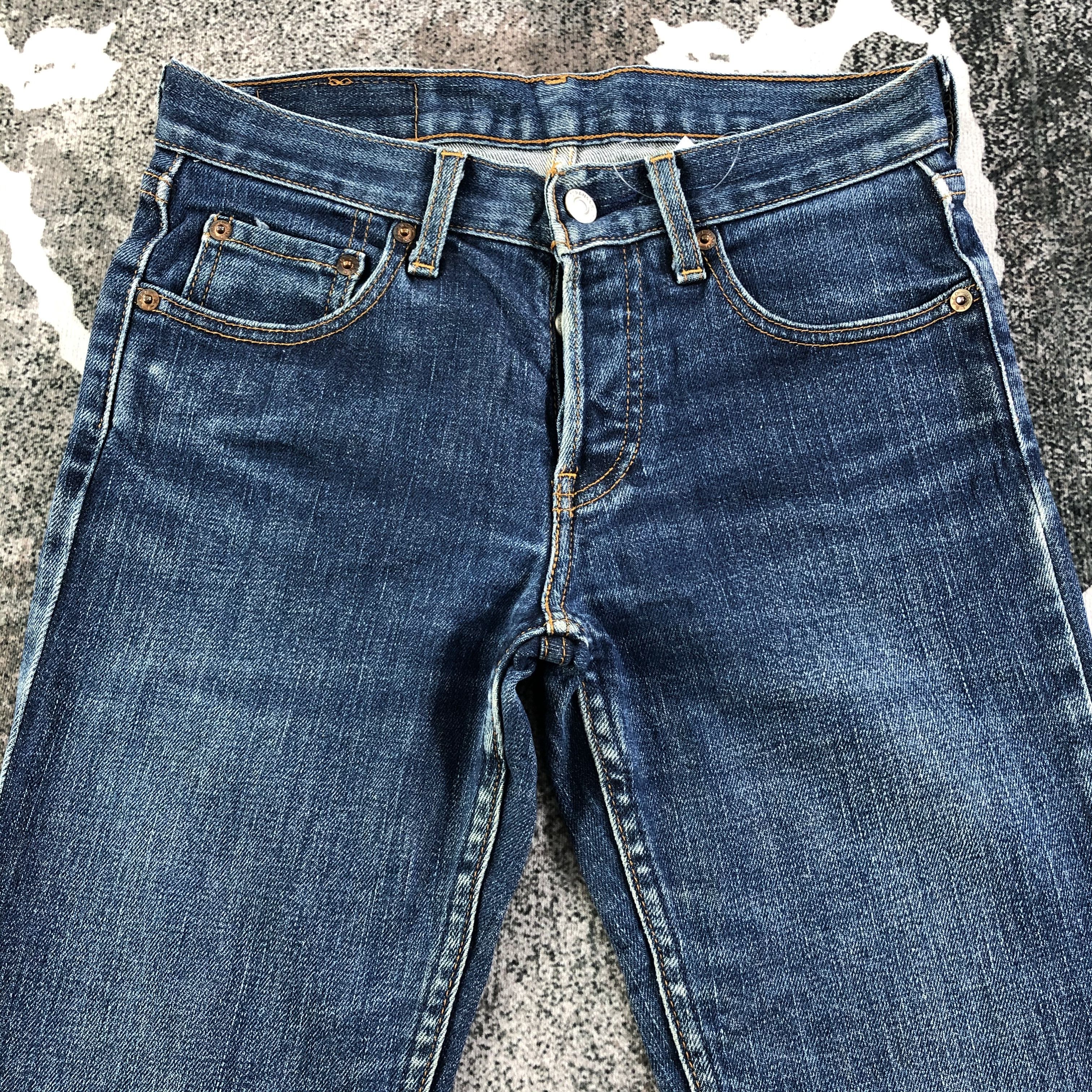 Levi's Vintage Levis 511 Jeans Dark Wash Denim KJ1841 Size 27" / US 4 / IT 40 - 3 Thumbnail