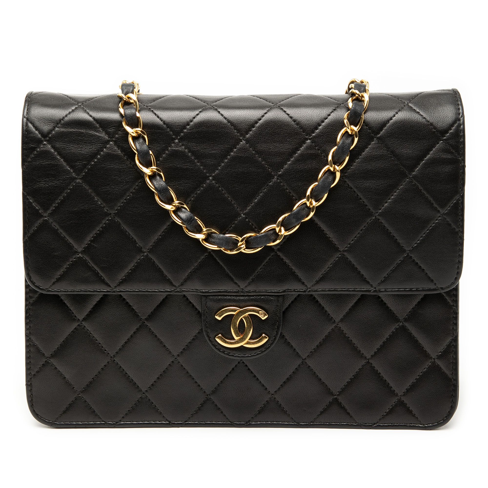 Chanel Chanel Small CC Quilted Lambskin Single Flap Size ONE SIZE - 1 Thumbnail