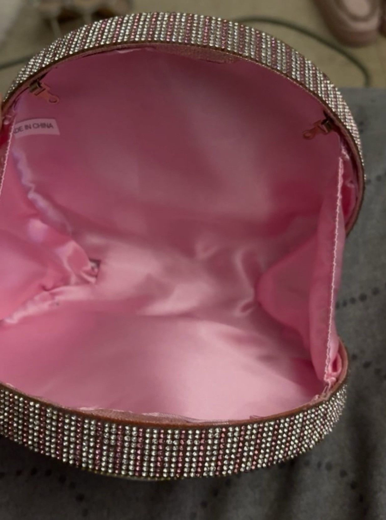 Other Rhinestone money circular clutch Size ONE SIZE - 7 Thumbnail