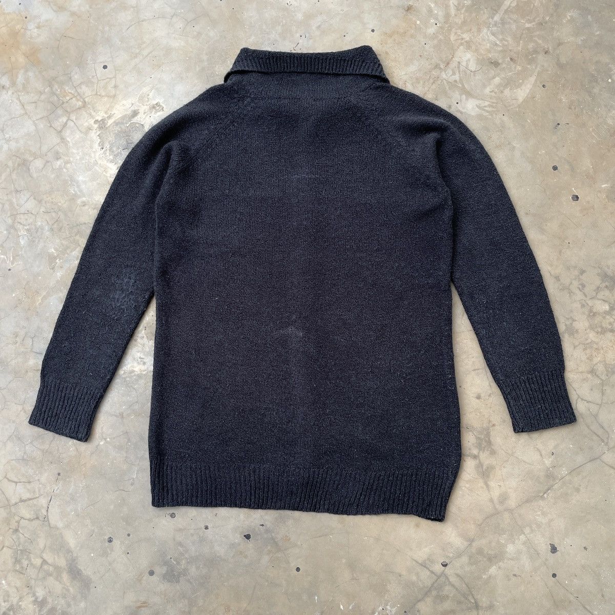 Japanese Brand Algonquins Punk Knitted Cardigan Size M / US 6-8 / IT 42-44 - 5 Thumbnail