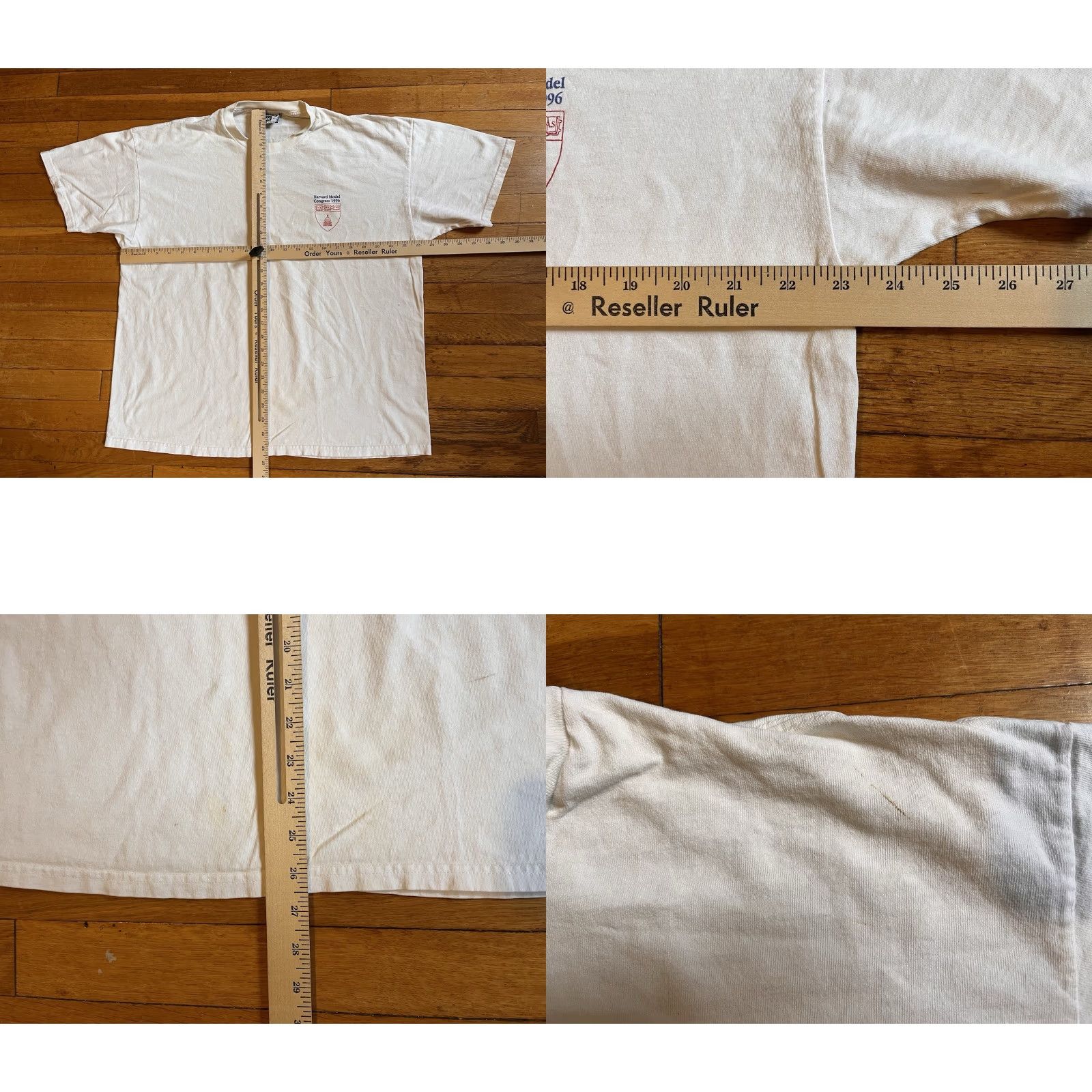 Lee VINTAGE Harvard University Model Congress 1996 Shirt XL White Harvard University Model Congress 1996 Shirt XL White Size US XL / EU 56 / 4 - 8 Thumbnail
