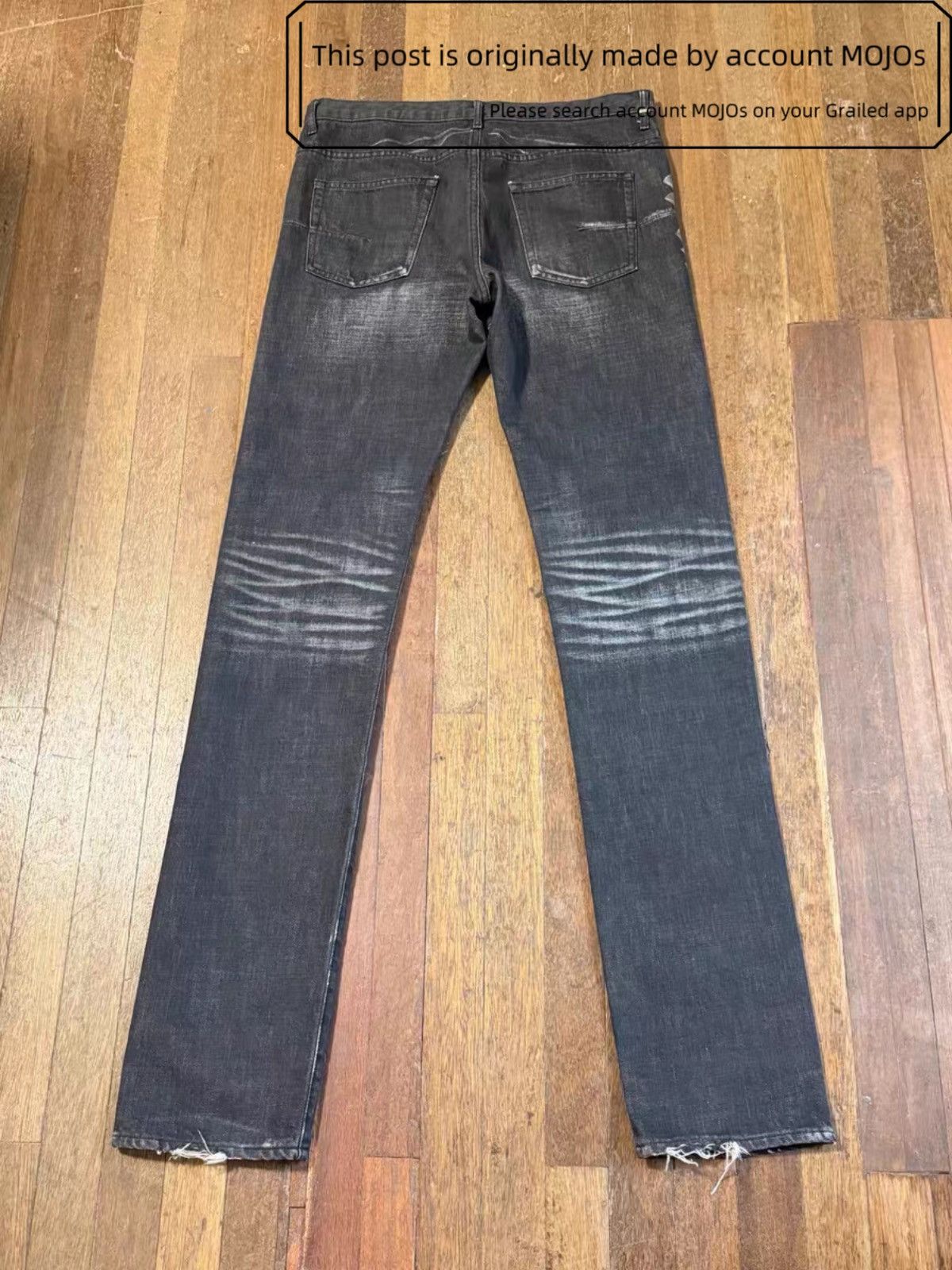 Dior Sz46 Dior Homme 03SS by Hedi Classic Distressed Fading Denim Size US 30 / EU 46 - 3 Thumbnail