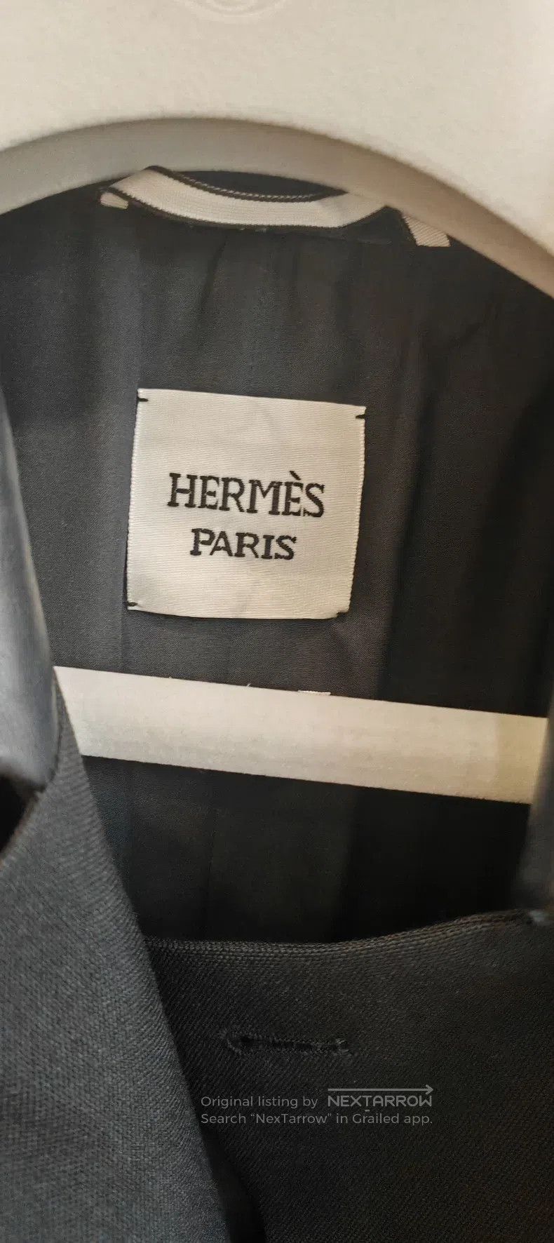 Hermes Hermes Black Windbreaker Jacket Size XXS / US 00 / IT 34 - 2 Thumbnail
