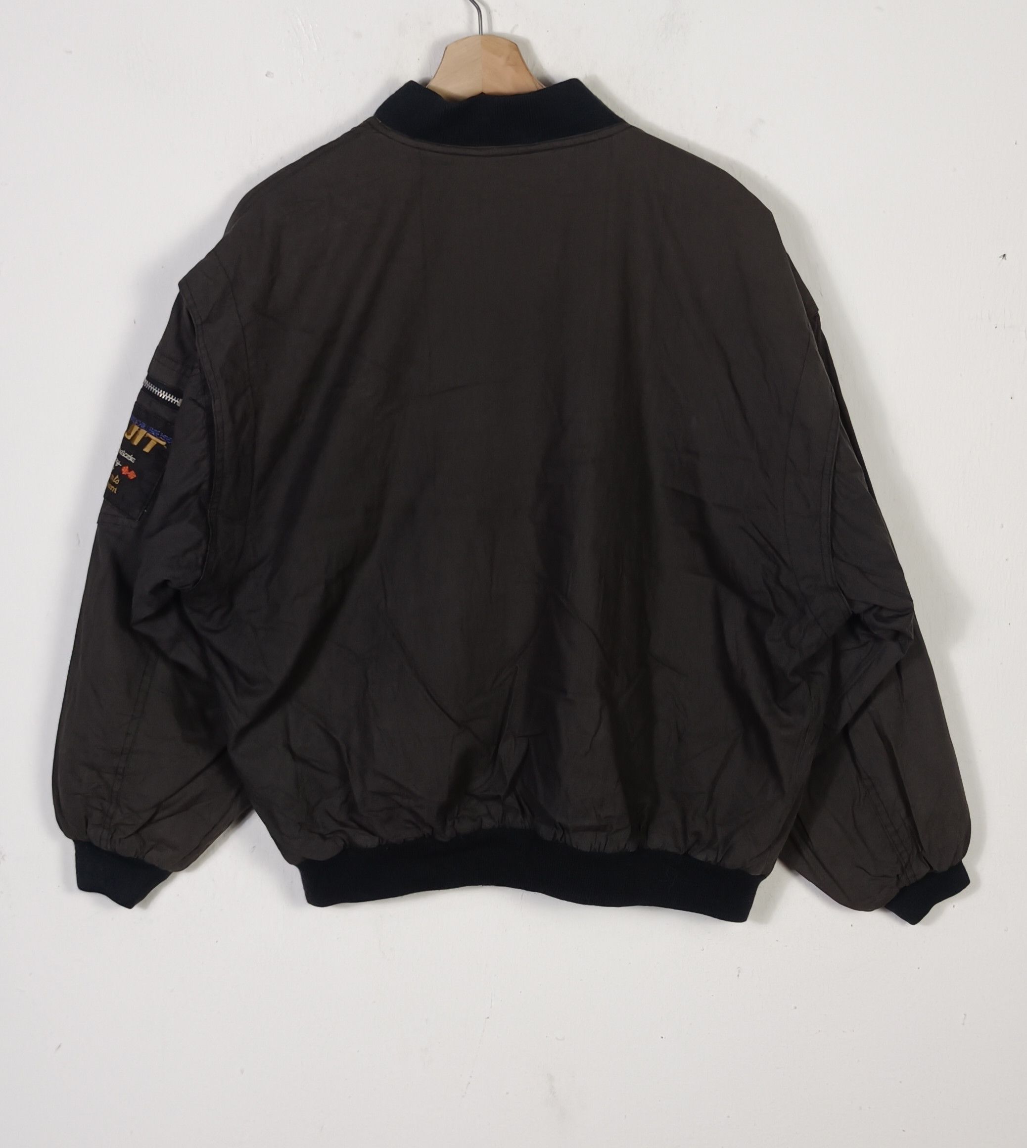 Japanese Brand × Sports Specialties Vintage 🔥 Basic Rider's Bomber Jacket Formula Circuit Size US XL / EU 56 / 4 - 2 Thumbnail