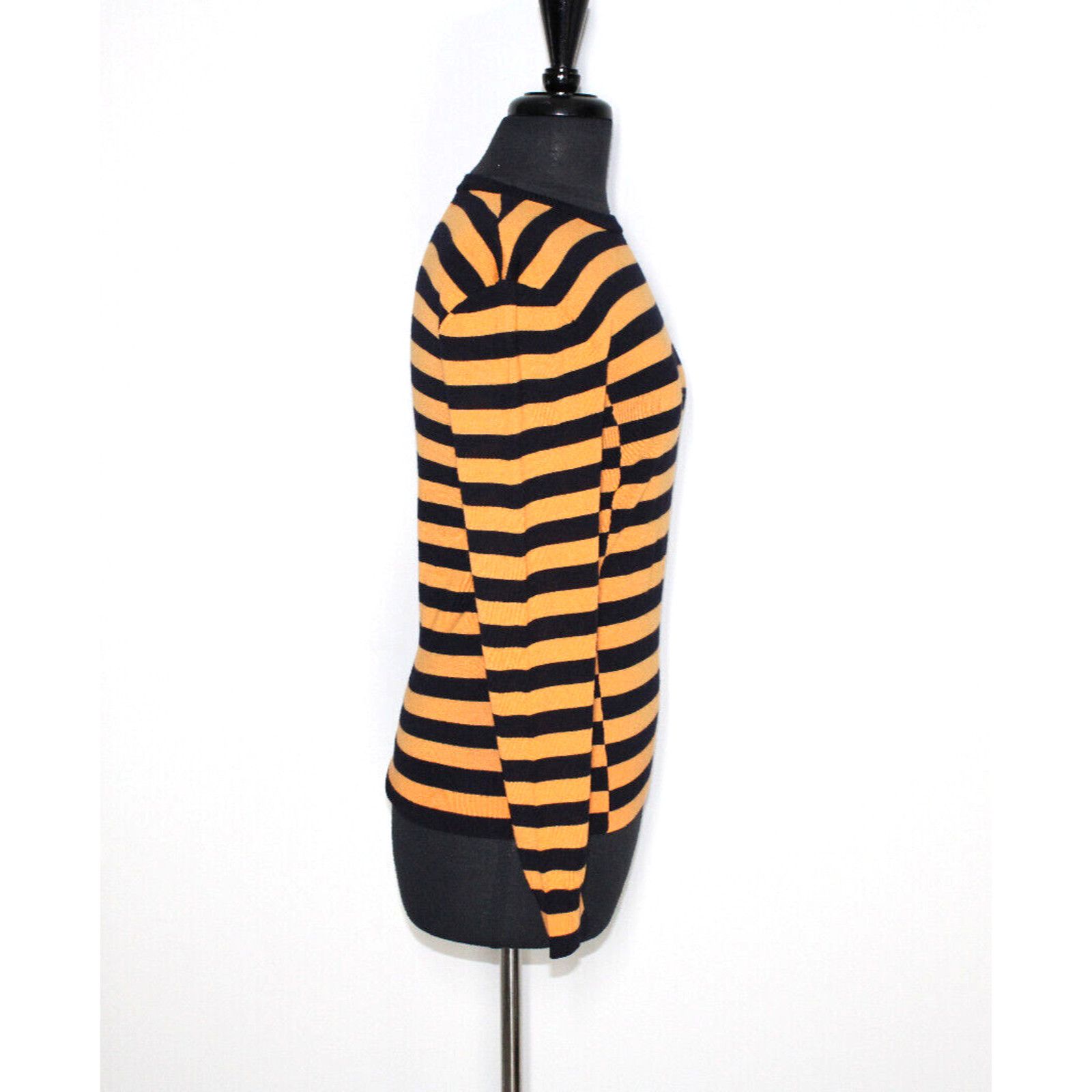 Victoria Beckham New VICTORIA BECKHAM Striped Wool Sweater Pullover Sweater S Size S / US 4 / IT 40 - 2 Thumbnail