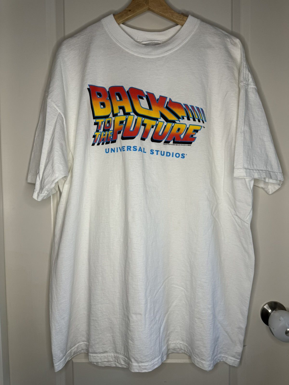 Universal Studios Back to the Future 1999 Vintage Movie T-shirt Size US XXL / EU 58 / 5 - 1 Thumbnail