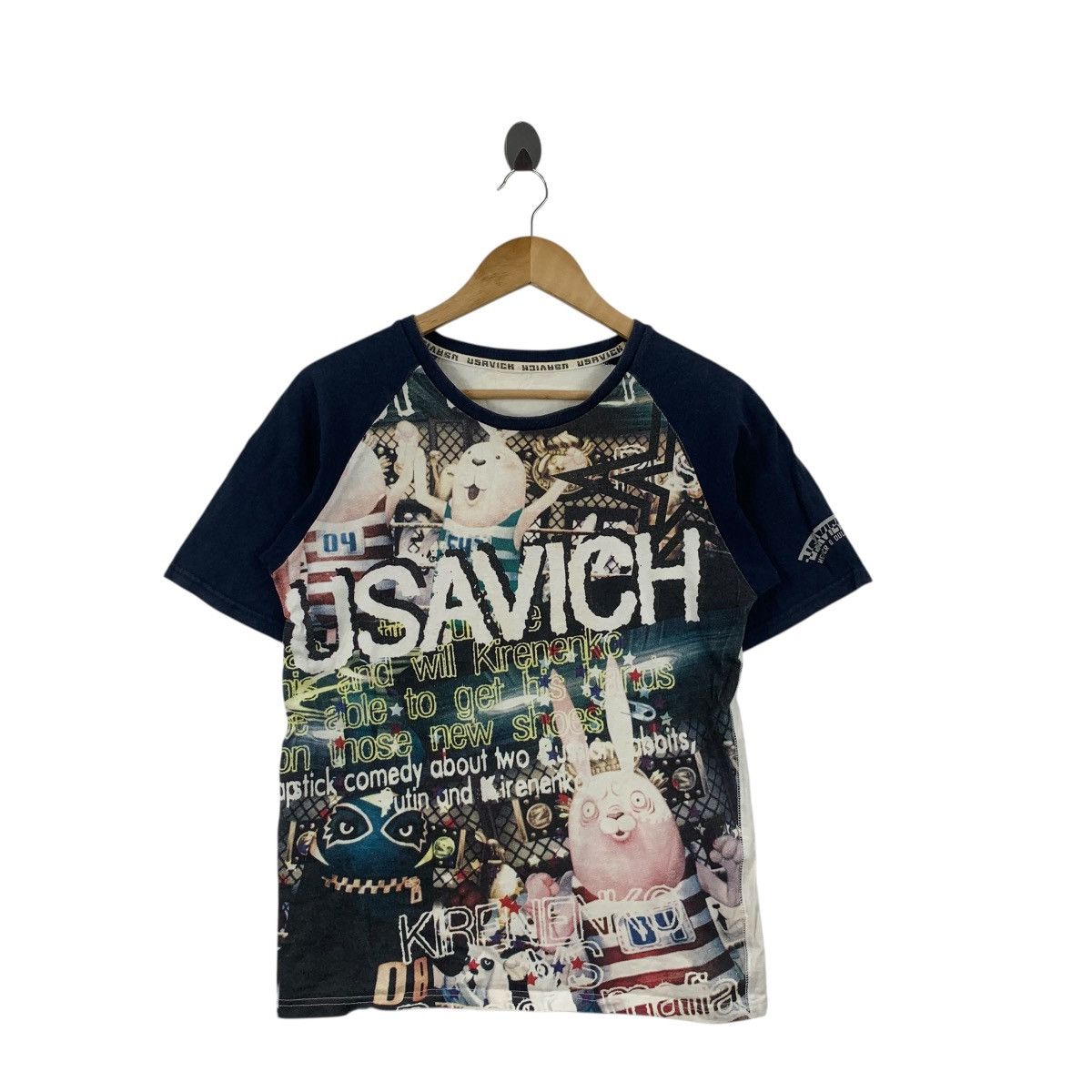 Mtv MTV JAPAN USAVICH Krenenko Mafia Cartoon Tee Shirt Top Size US S / EU 44-46 / 1 - 4 Thumbnail