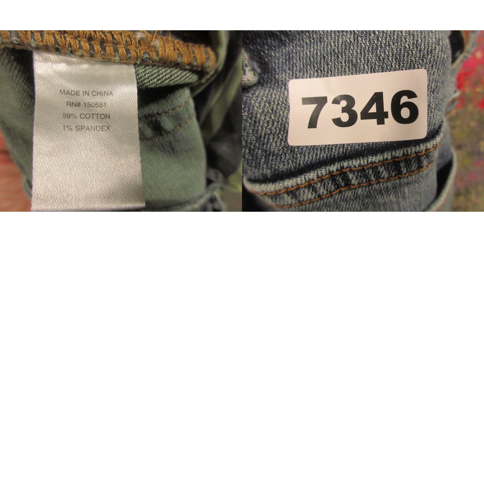 Flag & Anthem Flag & Anthem Jeans 38x34 Mens Nashville Straight Cotton Stretch Denim Size US 38 / EU 54 - 9 Thumbnail