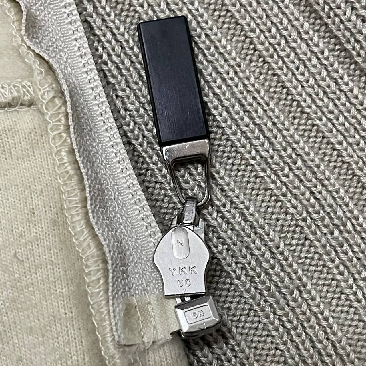 KATO Vintage KaKa Kazutaka Kato Zipper Jacket Knitted Sleeve Size US L / EU 52-54 / 3 - 12 Thumbnail