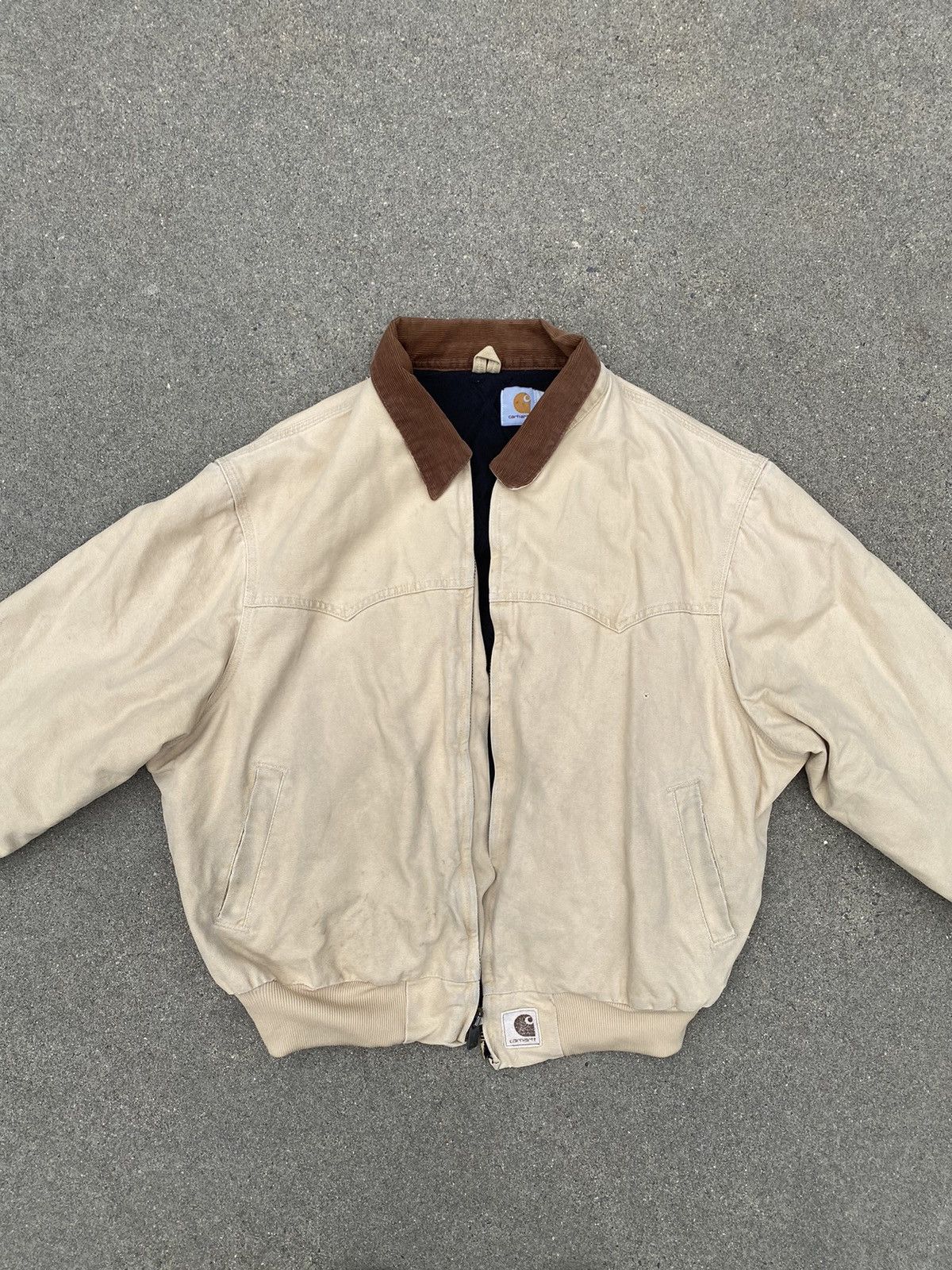 image of Carhartt Santa Fe Cream, Men's (Size Large)