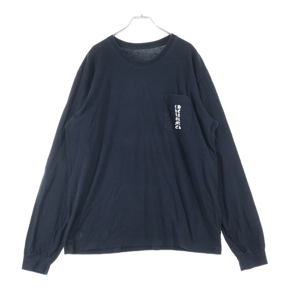 Chrome Hearts CHROME HEARTS Logo Long Sleeve T-Shirt Black/Pink Size US XL / EU 56 / 4 - 2 Thumbnail