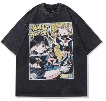 Japanese Brand × Vintage "What Happened -L" T-shirt Size US L / EU 52-54 / 3 - 1 Thumbnail