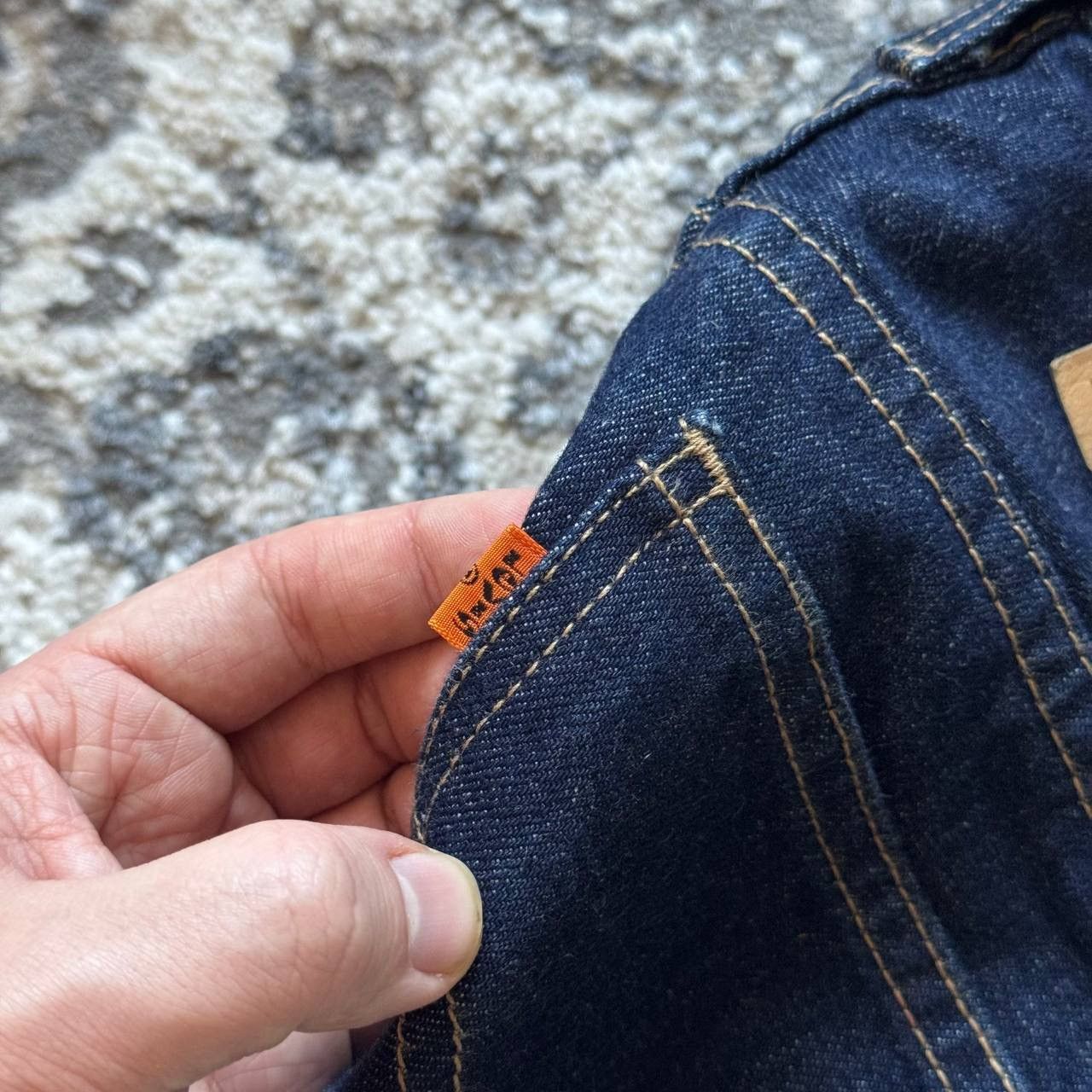 Hysteric Glamour Levis Vintage Bootcut Flared Wide Leg Orange Tab Denim Jeans Size 28" / US 6 / IT 42 - 11 Thumbnail