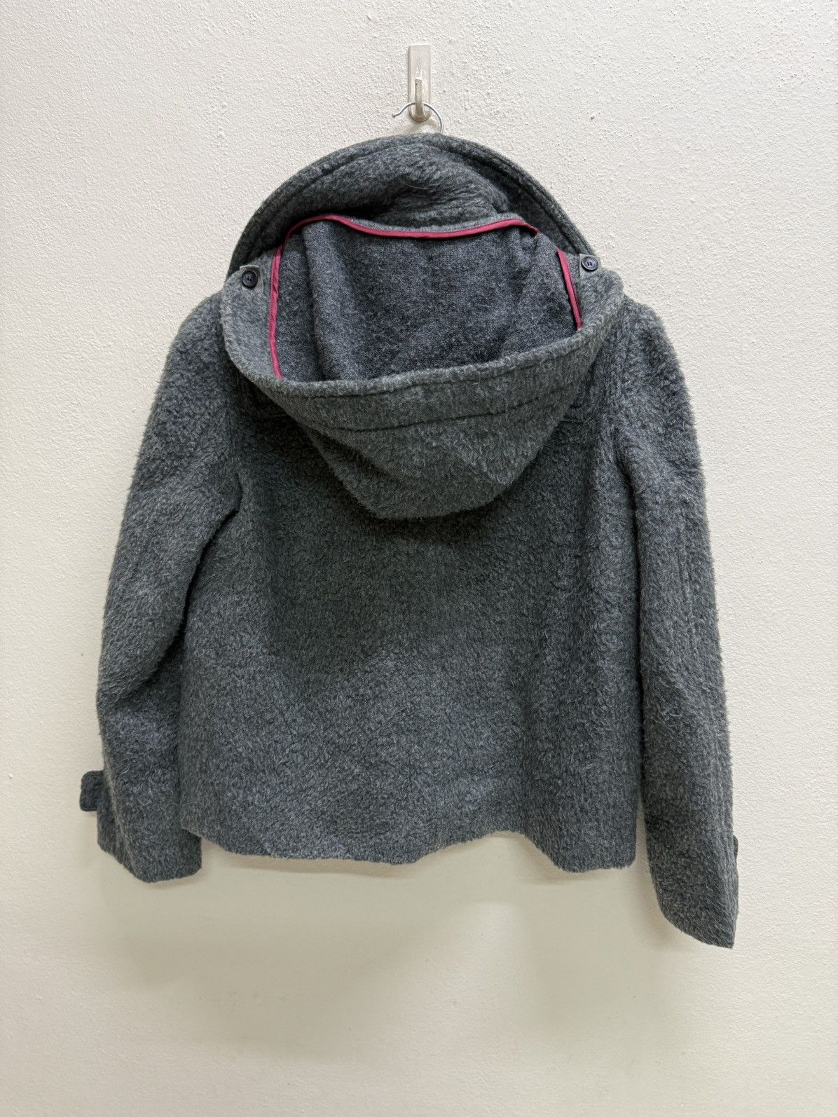 Paul Smith PAUL SMITCH MOHAIR WOOL DUFFLE COAT HOODIE Size S / US 4 / IT 40 - 20 Thumbnail