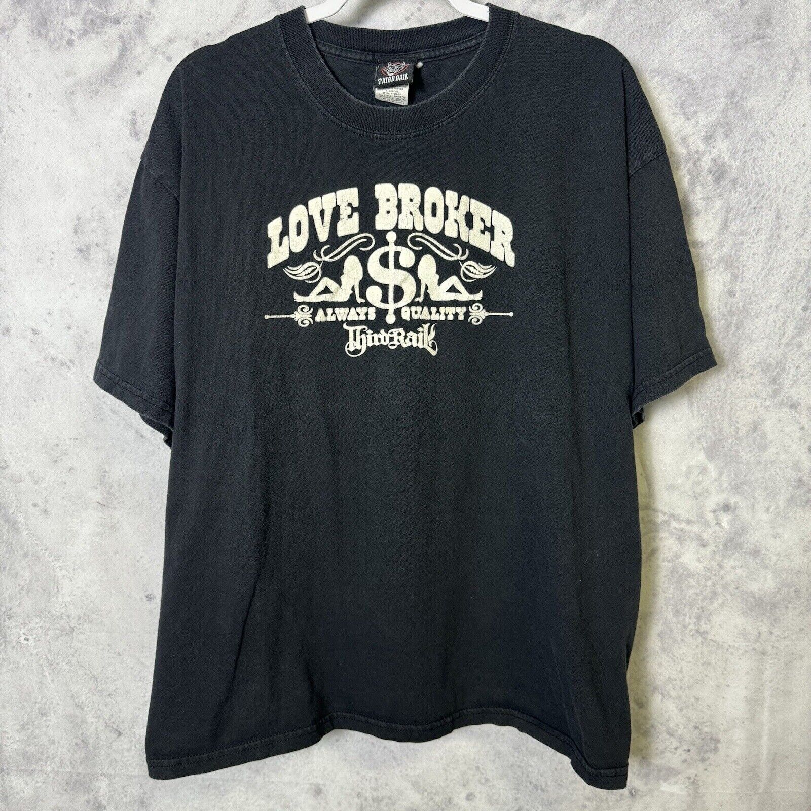 Vintage Vintage Third Rail T Shirt Mens XL Black Skate Streetwear Lo Size US XL / EU 56 / 4 - 2 Thumbnail