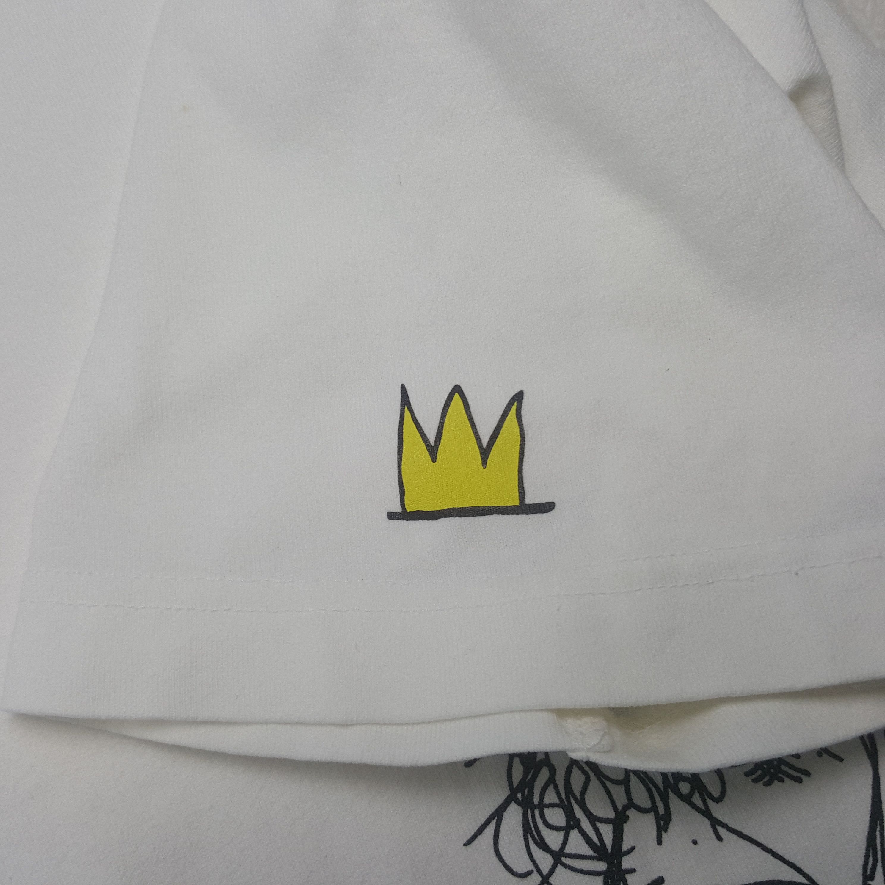 Jean-Michel Basquiat Vintage Jean-Michel Basquiat Streetwear Tshirt Size US L / EU 52-54 / 3 - 6 Thumbnail