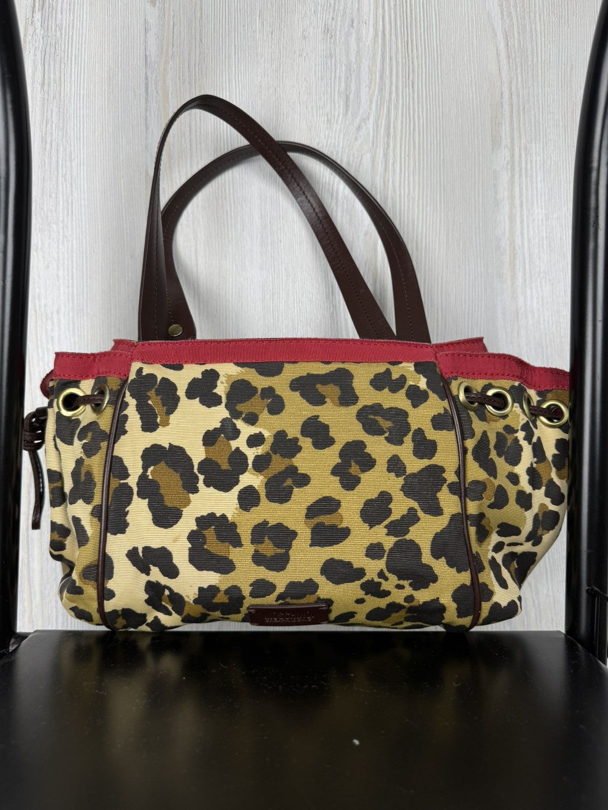 Moschino Moschino Cheap & Chic Leopard animal print handle bag Size ONE SIZE - 7 Thumbnail