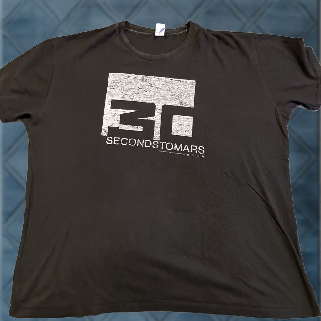 Doublet VINTAGE 30 Seconds To Mars 2008 T Shirt XL Black Double Sided Awesome Men's Size US XL / EU 56 / 4 - 1 Thumbnail