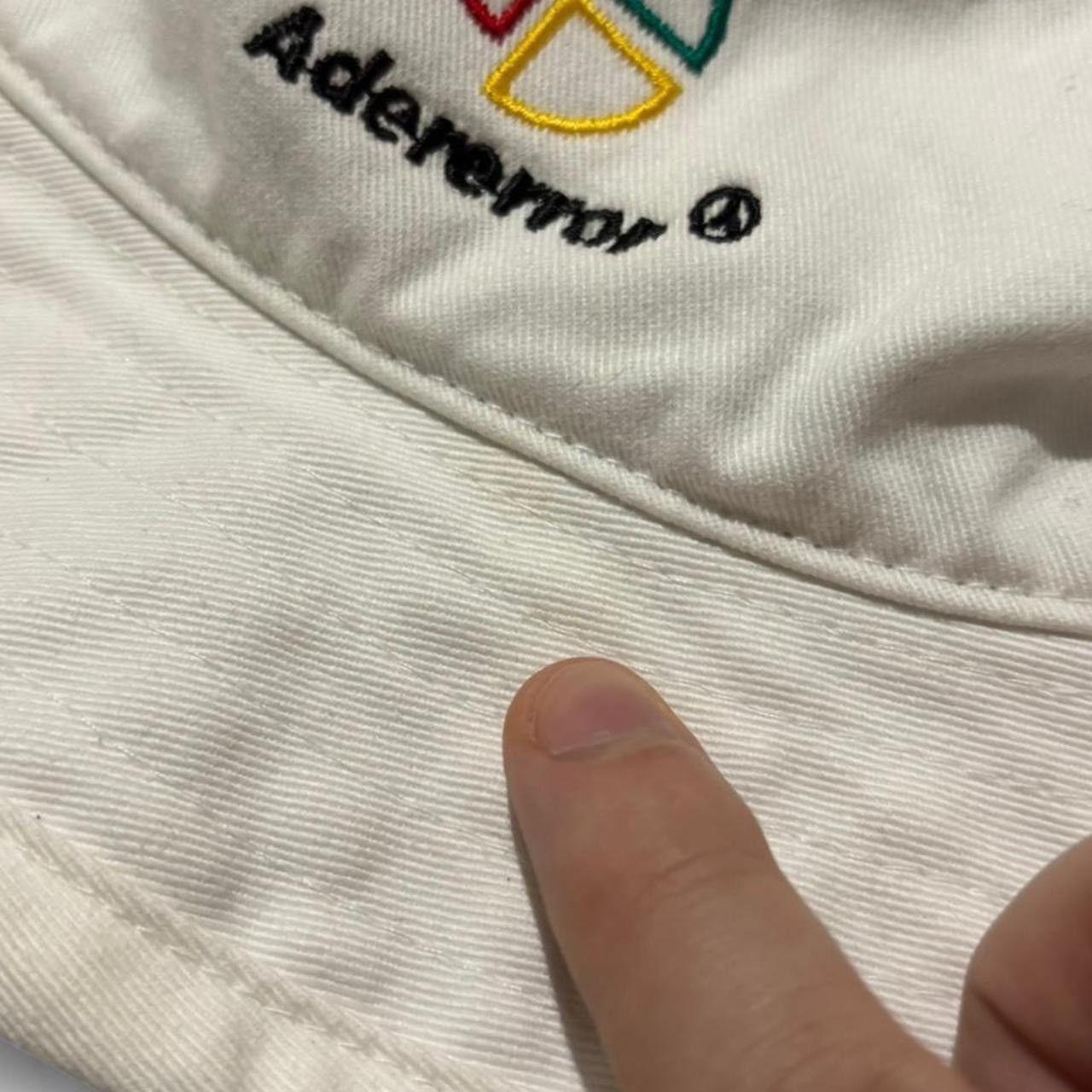 Ader Error Ader Error FW18 White Embroidered Logo Bucket Hat Size ONE SIZE - 3 Thumbnail