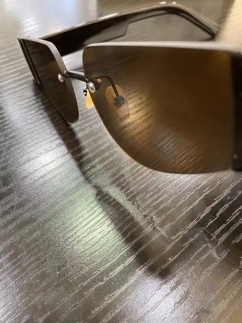 Designer × Vintage Retro Irregular sunglasses Size ONE SIZE - 3 Thumbnail