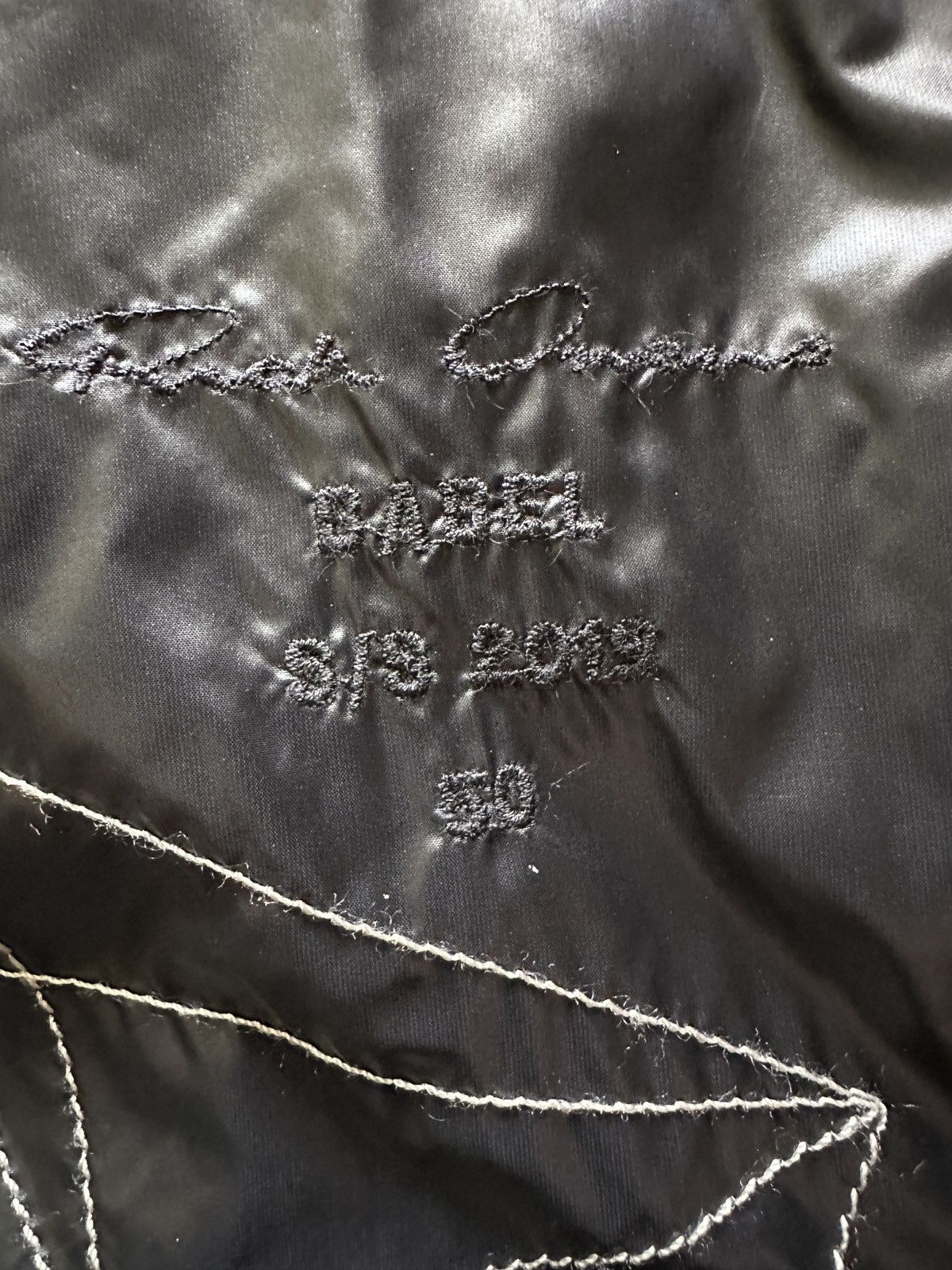 Rick Owens Rick Owens SS19 BABEL Runway Destroyed Rod Flight Jacket 50 Size US M / EU 48-50 / 2 - 12 Thumbnail
