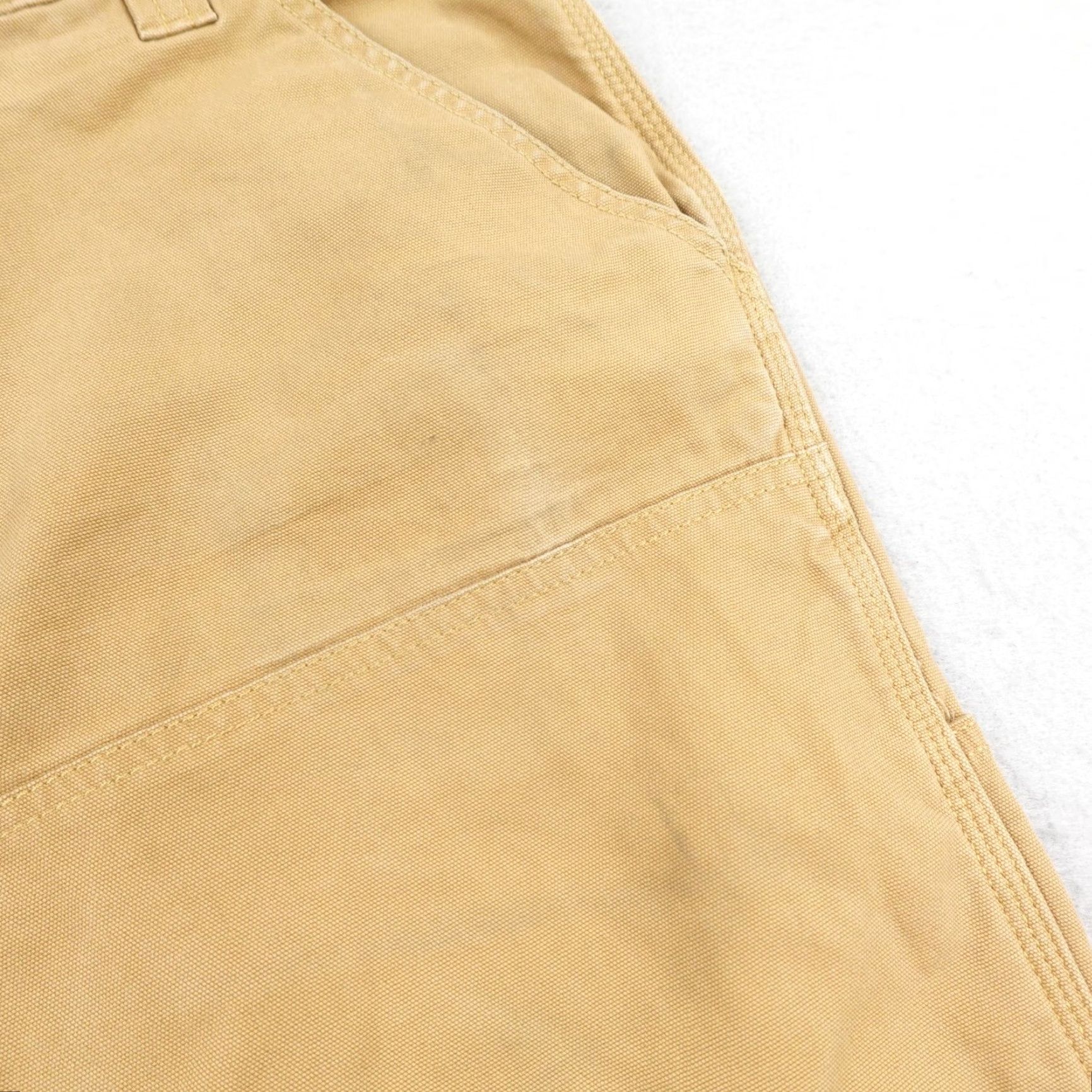 Carhartt Carhartt Pants 36x30 Rugged Flex Relaxed Canvas Double Front Knee Utility Work Pants Men 36 Beige Cotton Spandex Canvas Rugged Flex Workwear Size US 36 / EU 52 - 4 Thumbnail