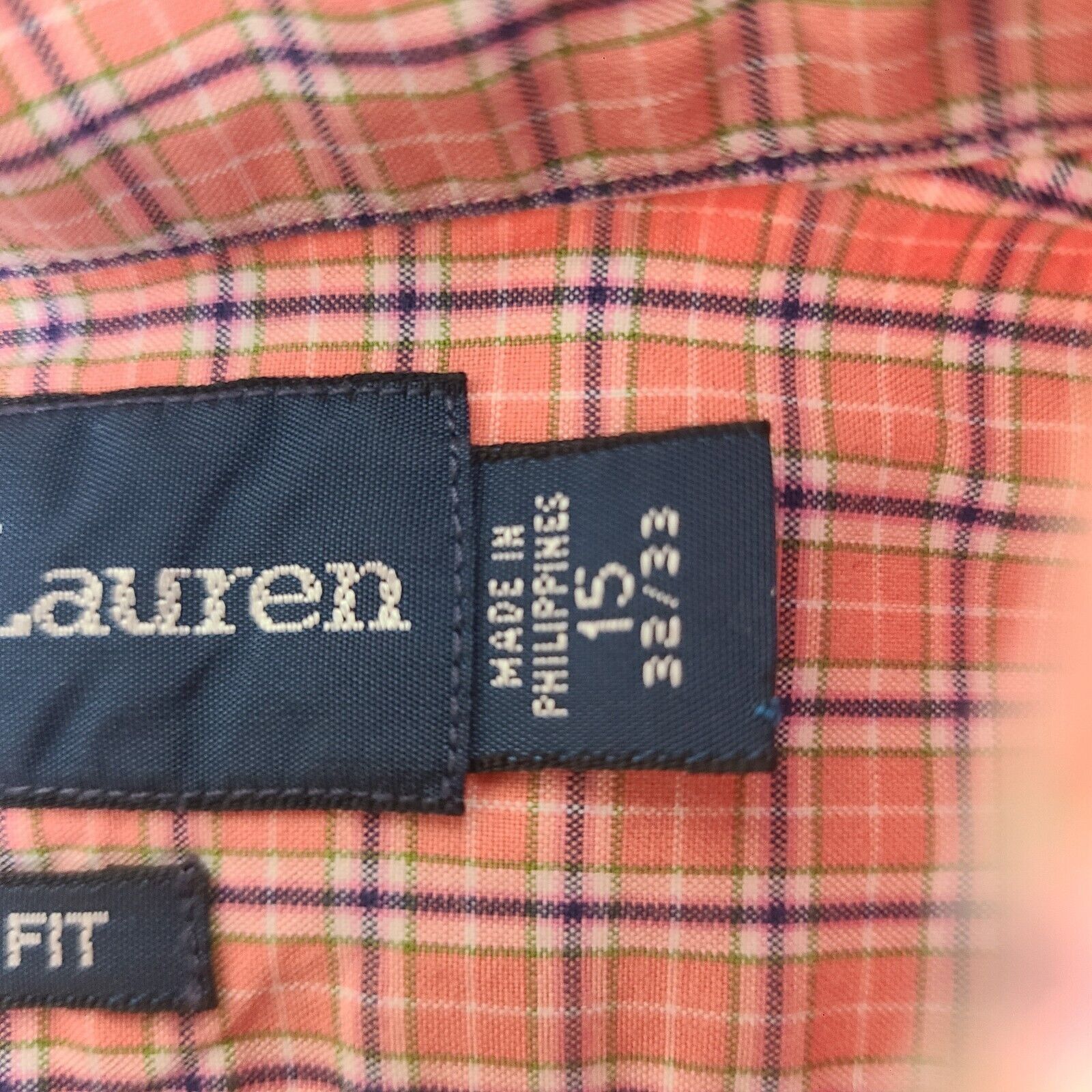 Polo Ralph Lauren Ralph Lauren Dress Shirt 15 32/33 Purple Pony Long Sleeve Pi Size US XL / EU 56 / 4 - 2 Thumbnail