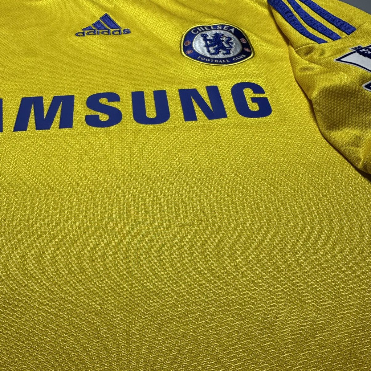 Adidas CHELSEA ADIDAS 2008/2009 FOOTBALL THIRD JERSEY #11 DROGBA Size US XL / EU 56 / 4 - 4 Thumbnail