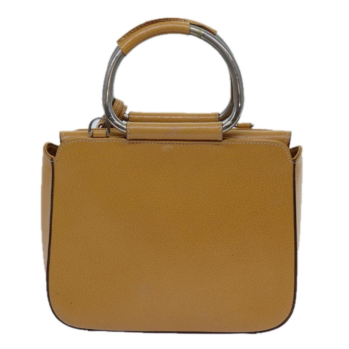 Gucci GUCCI Hand Bag Leather Brown Size ONE SIZE - 2 Thumbnail
