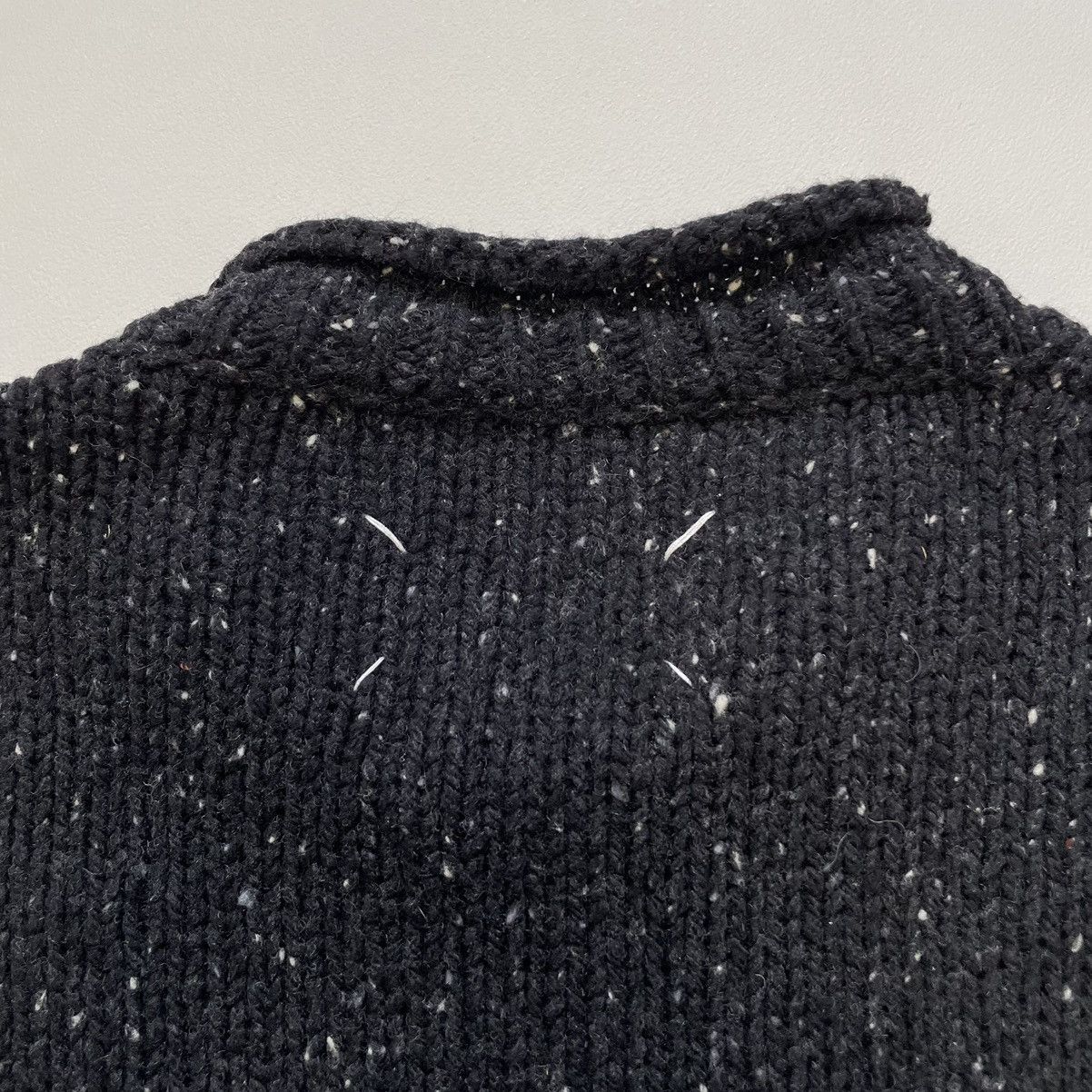 Maison Margiela A/W 17 Rolled Hems Wool Sweater Size US M / EU 48-50 / 2 - 11 Thumbnail