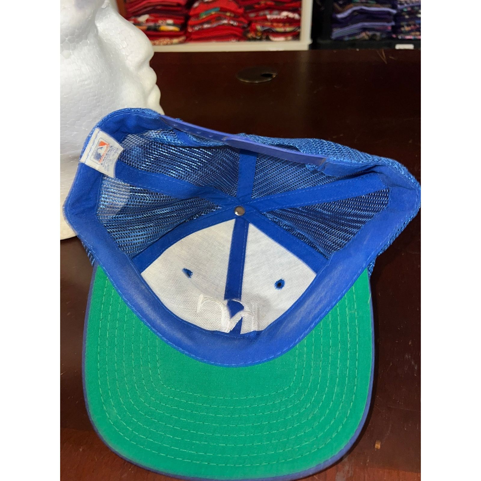 Vintage Vintage Kansas City Royals Hat Blue Twins MLB Snapback VTG Size ONE SIZE - 8 Thumbnail