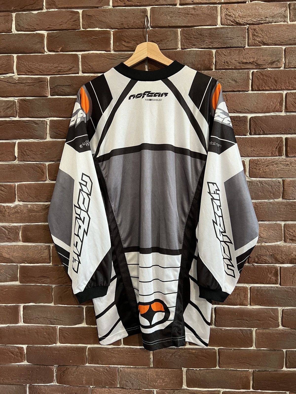 No Fear No Fear Elektron Vintage Y2k Rare Hype Racing Jersey Grail M Size US M / EU 48-50 / 2 - 2 Thumbnail