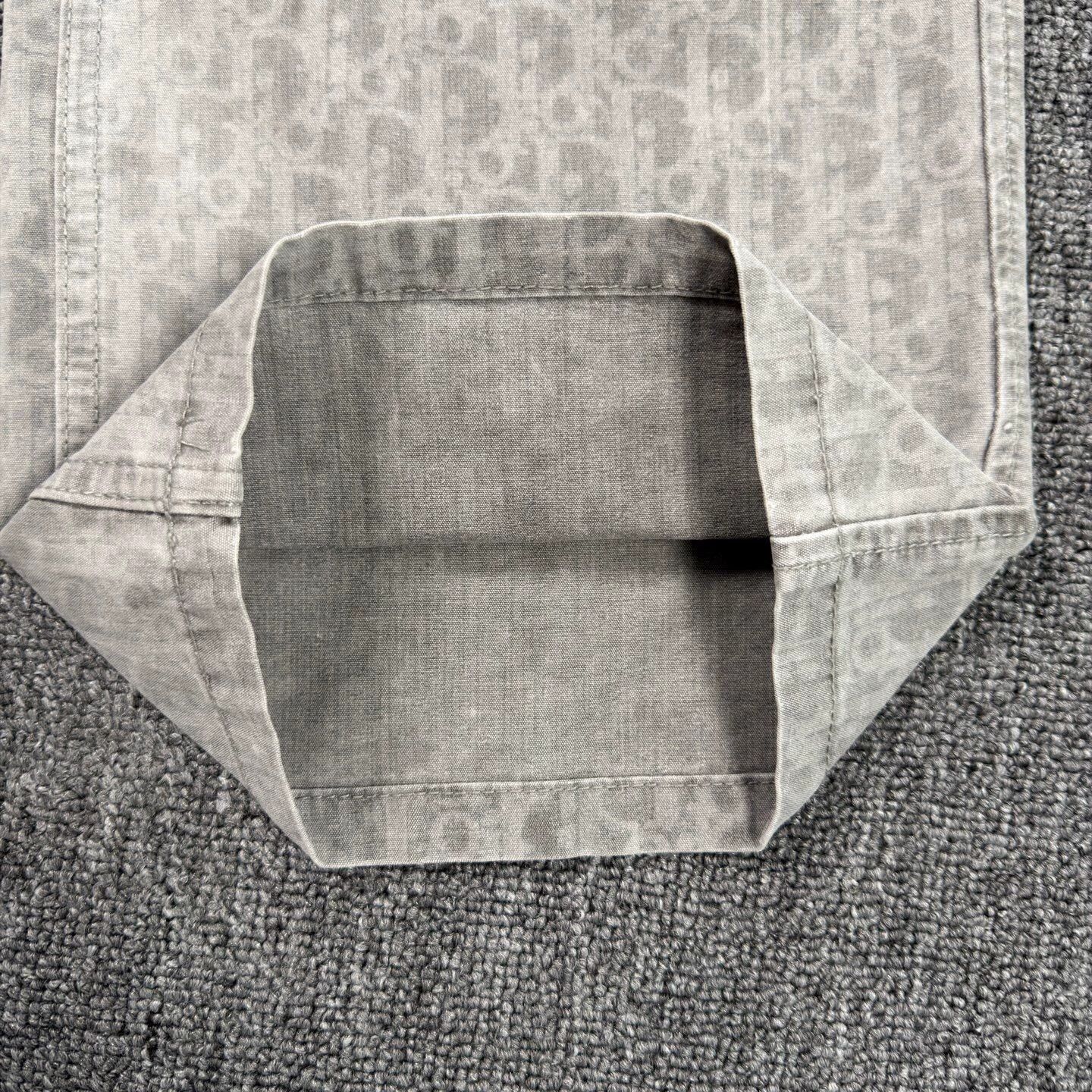 Dior Dior 25 gray all over print jeans 44 like new Size US 28 / EU 44 - 8 Thumbnail