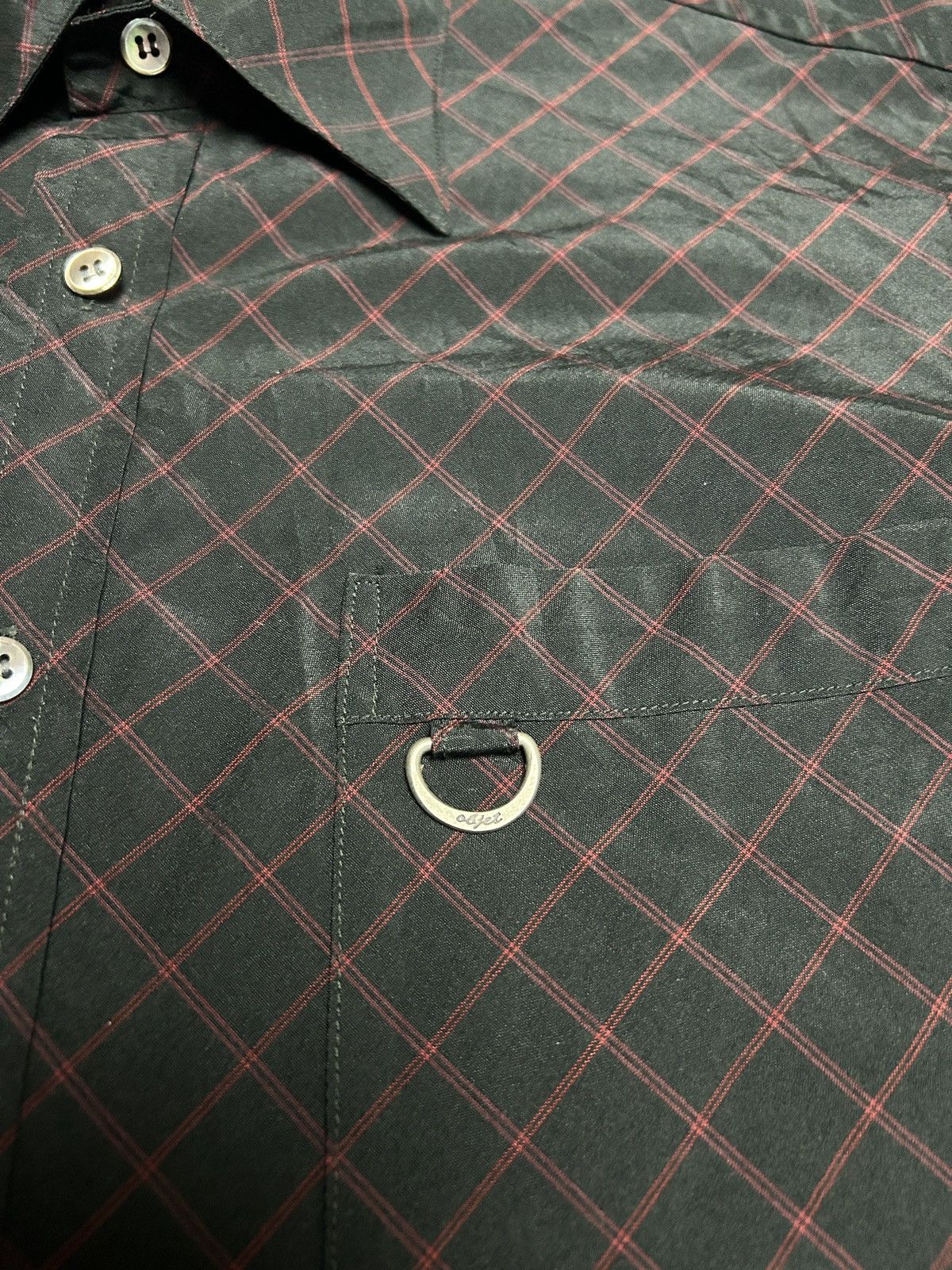Jean Paul Gaultier Objet D-Ring Button Up Size US S / EU 44-46 / 1 - 3 Thumbnail