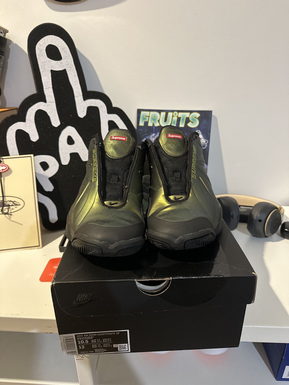 Nike × Supreme Supreme Nike zoom courtposite Size US 10.5 / EU 43-44 - 3 Thumbnail