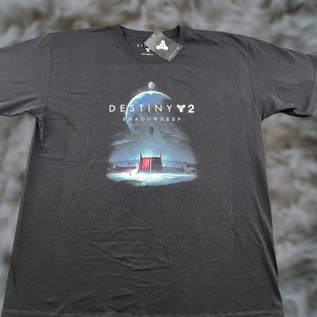 destin Bungie Destiny 2 Shadow Keep T Shirt XL Tee Gaming Video Game Black 2019 Men Size US XL / EU 56 / 4 - 1 Thumbnail
