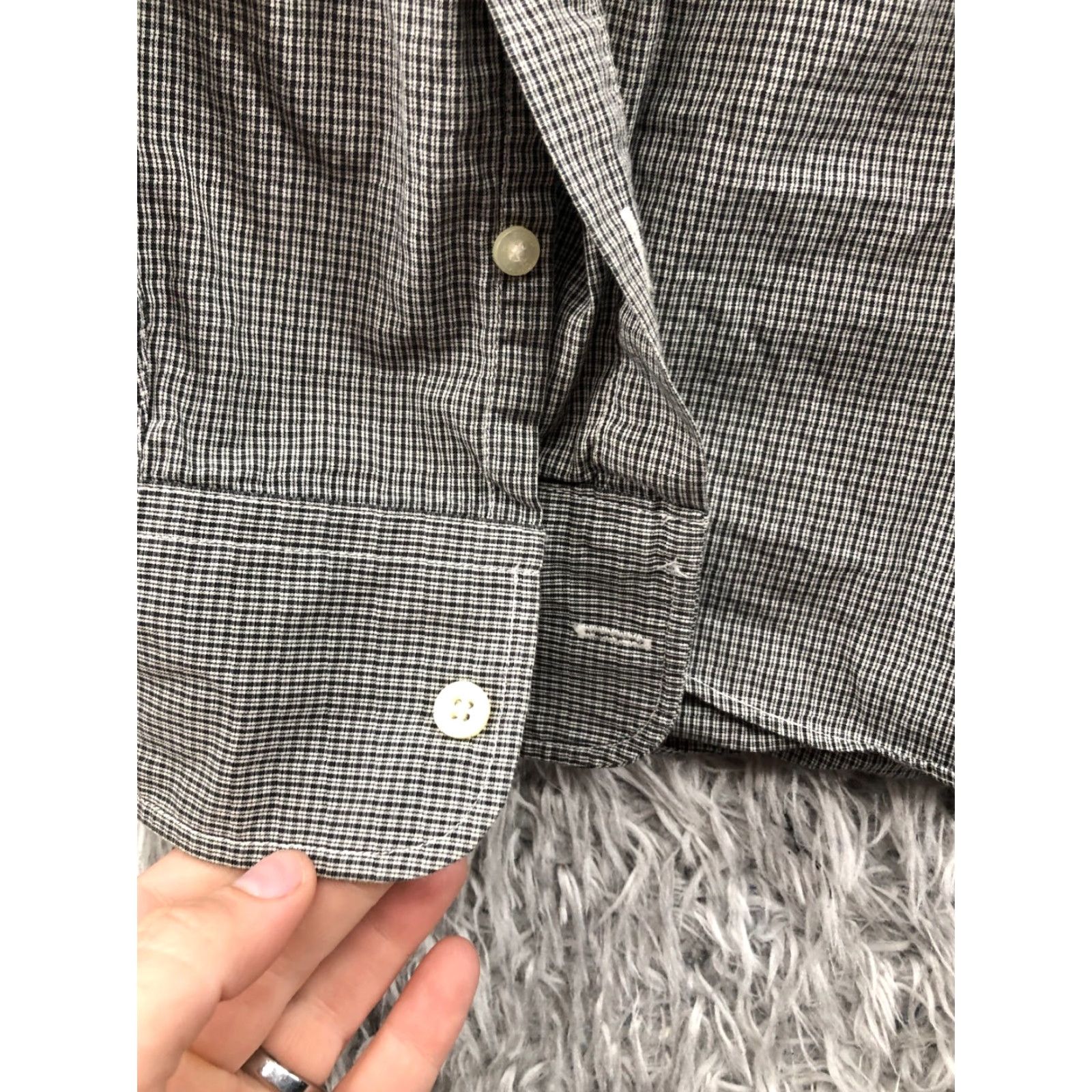 Tommy Hilfiger Tommy Hilfiger Slim Fit Shirt XL Mens Long Sleeve Button-Down Collar Plaid Button-Up Modern Classic Size US XL / EU 56 / 4 - 2 Thumbnail