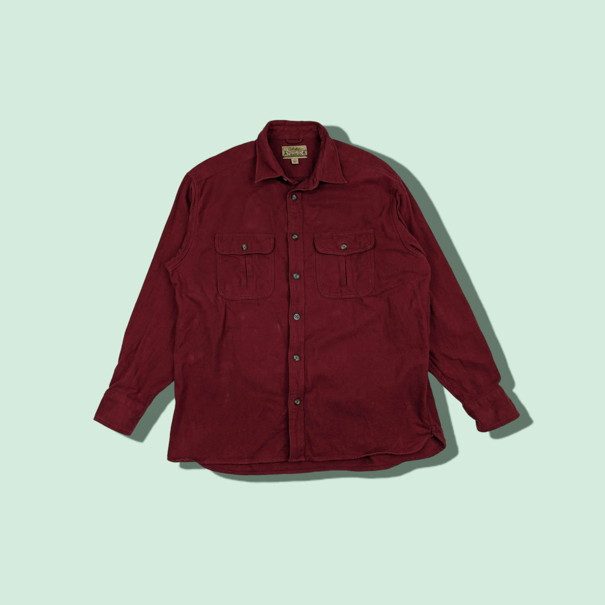 Cabelas CABELAS Button Up Flannel Shirt Outdoor Hiking Size US L / EU 52-54 / 3 - 1 Thumbnail
