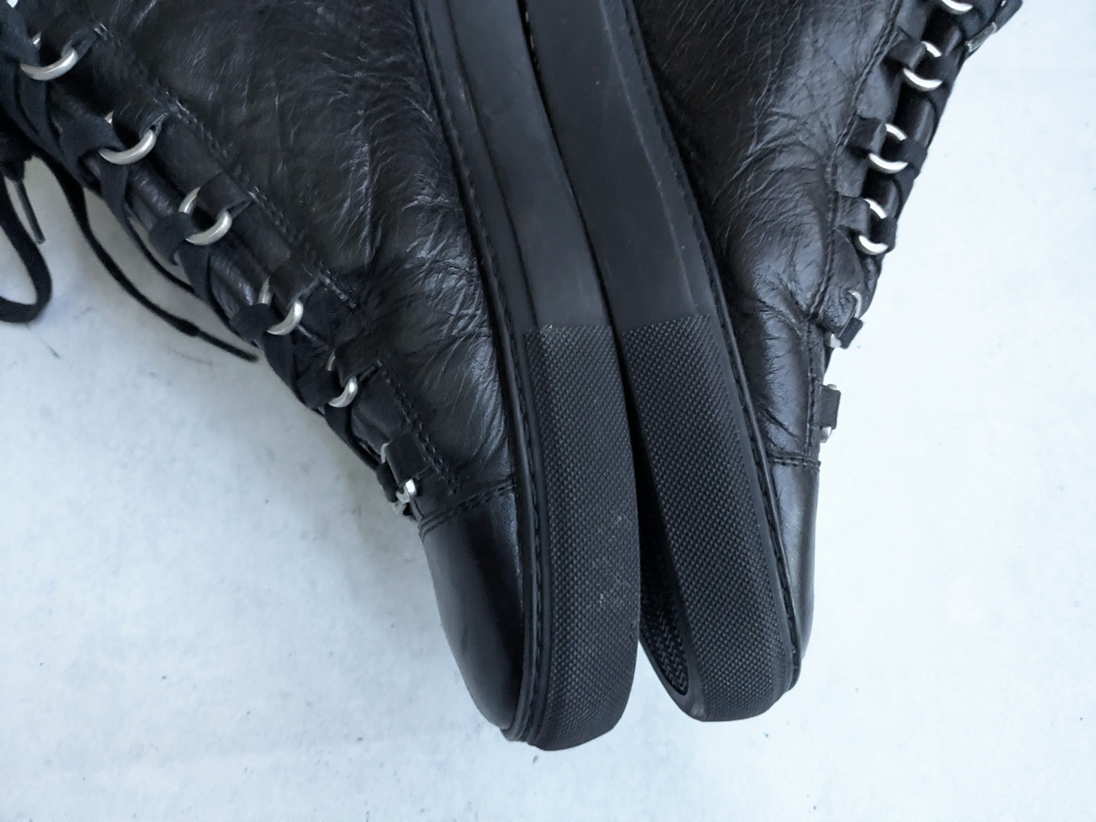 Balenciaga Balenciaga Arena Sneakers Black 11 High Tops Leather Size US 11 / EU 44 - 12 Thumbnail
