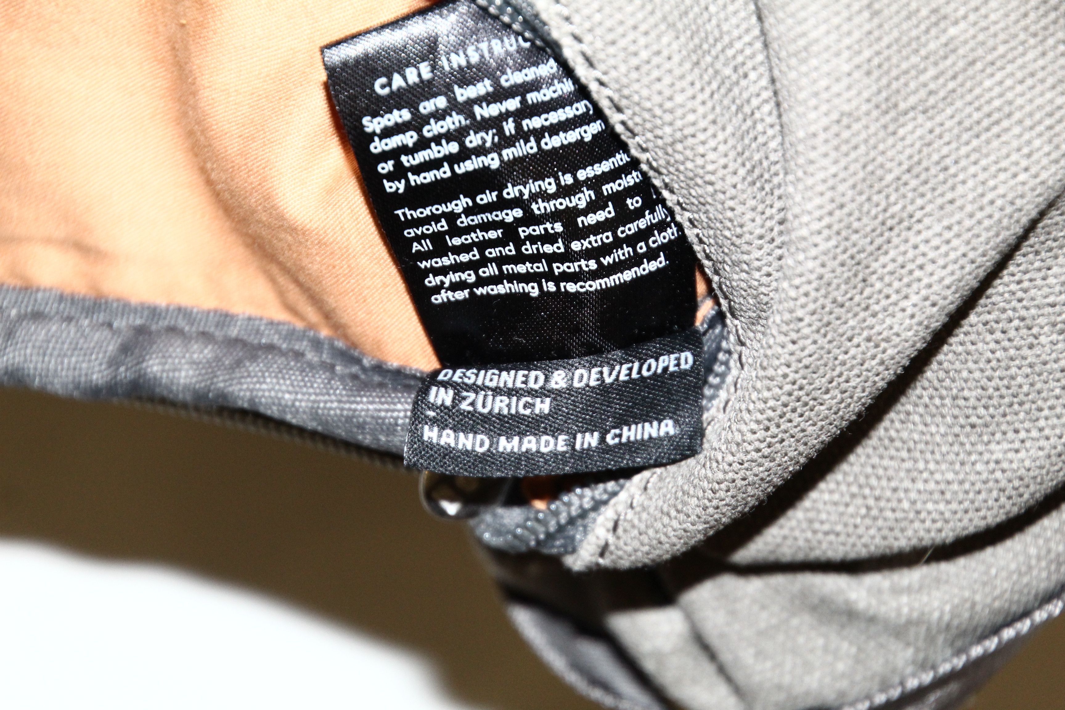 QWSTION Qwstion Canvas Day Tote-Organic Washed Grey. Laptop bag Size ONE SIZE - 15 Thumbnail