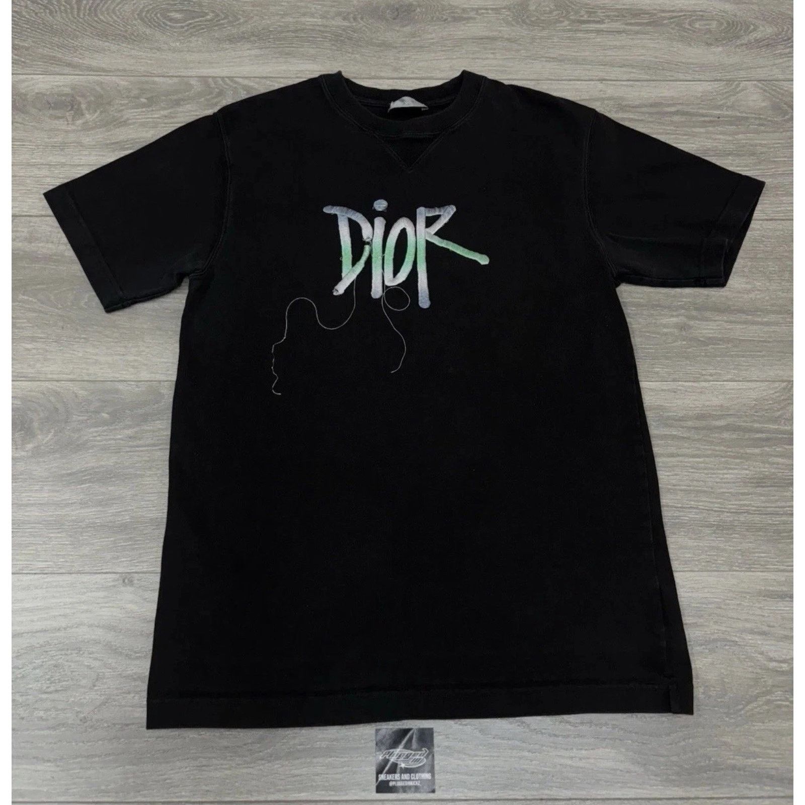 Dior × Kim Jones × Stussy Dior x Shawn Stussy Oversized Grey T