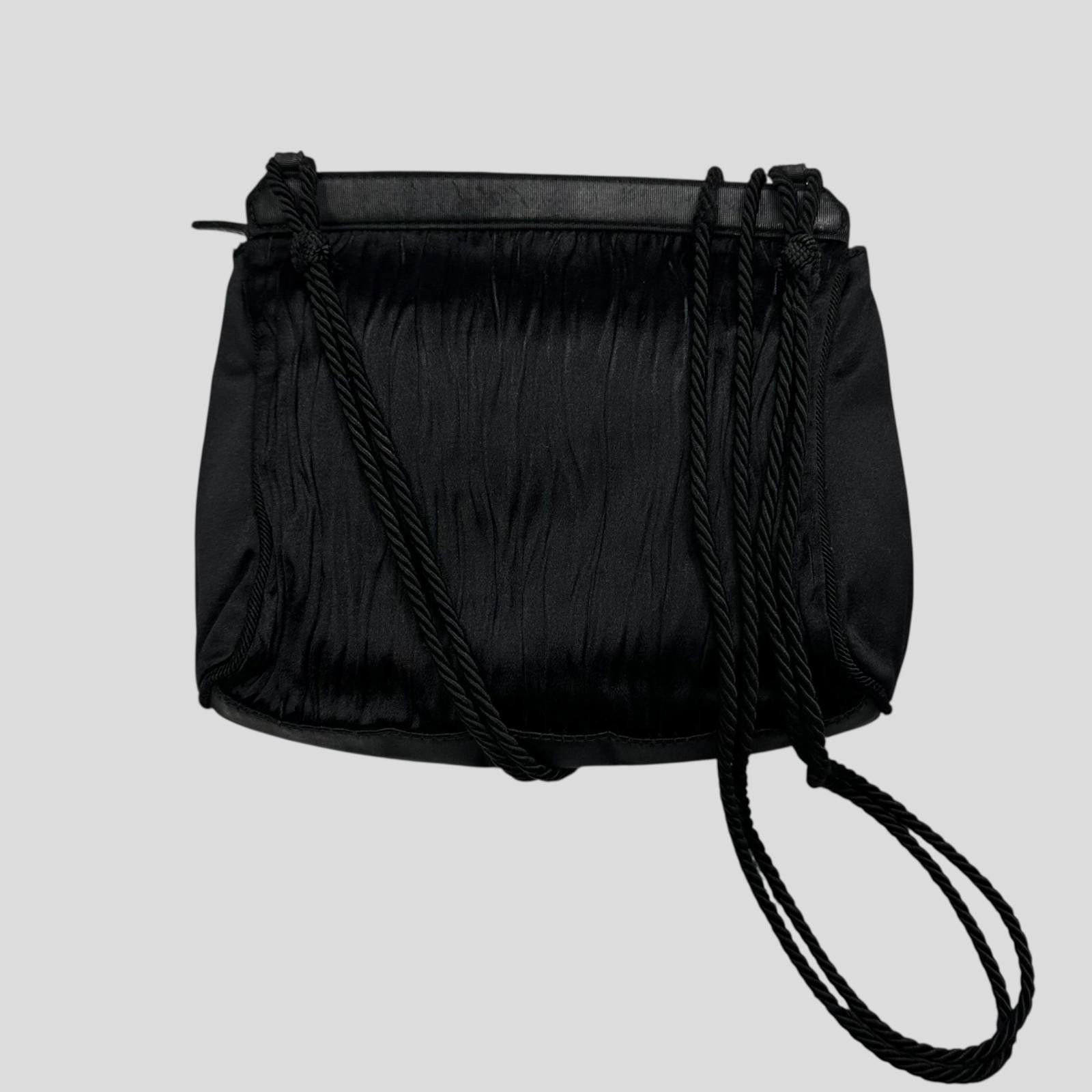 Prada Prada Milano 90’s Velvet Textured Stripe Crossbody Bag Size ONE SIZE - 1 Thumbnail