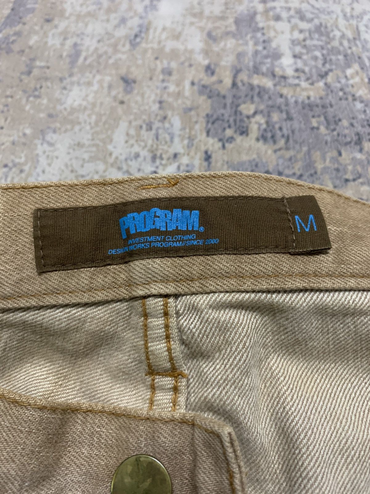 Japanese Brand Japanese Brand PROGRAM Buckle Back Jeans Size US 32 / EU 48 - 13 Thumbnail
