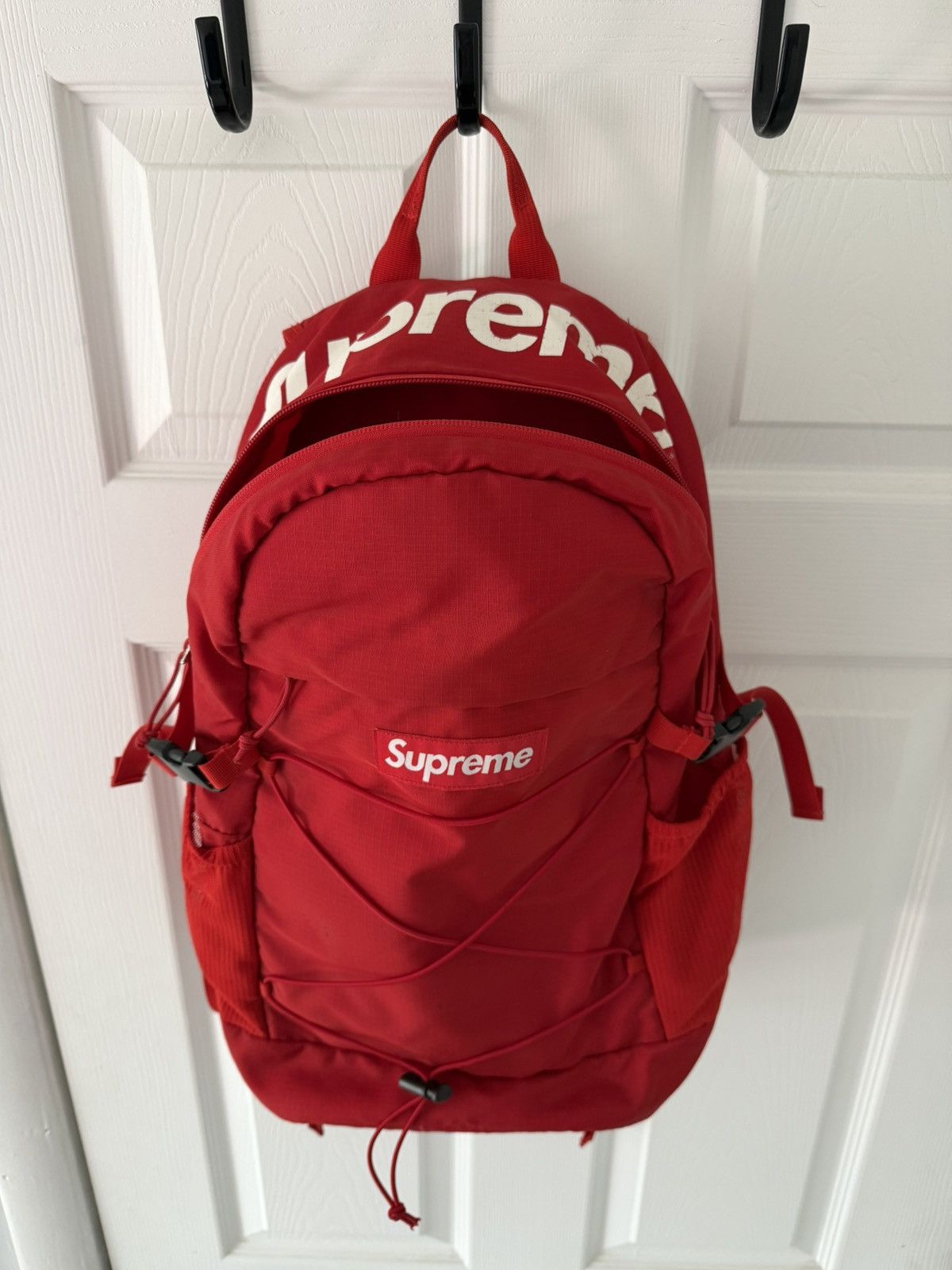 Supreme Supreme 16SS Tonal Backpack Red Logo Size ONE SIZE - 4 Thumbnail