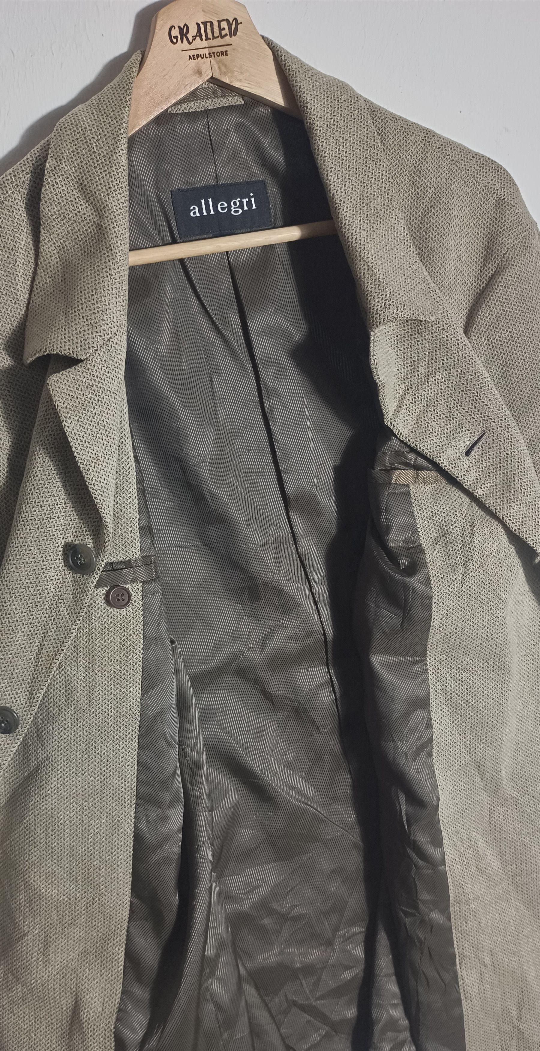 Allegri × Vintage Vintage🔥🔥Allergri Italy Designer Button Up Size US L / EU 52-54 / 3 - 7 Thumbnail
