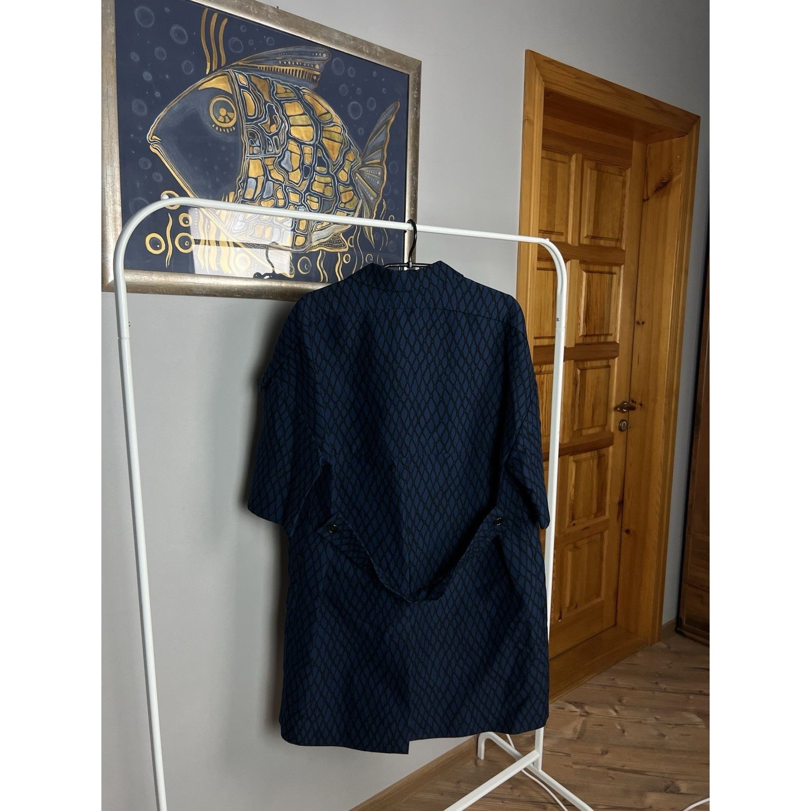 Marni MINT! Marni Blue Women`s Shortsleeve Coatigan Coat Size 42 Size M / US 6-8 / IT 42-44 - 6 Thumbnail